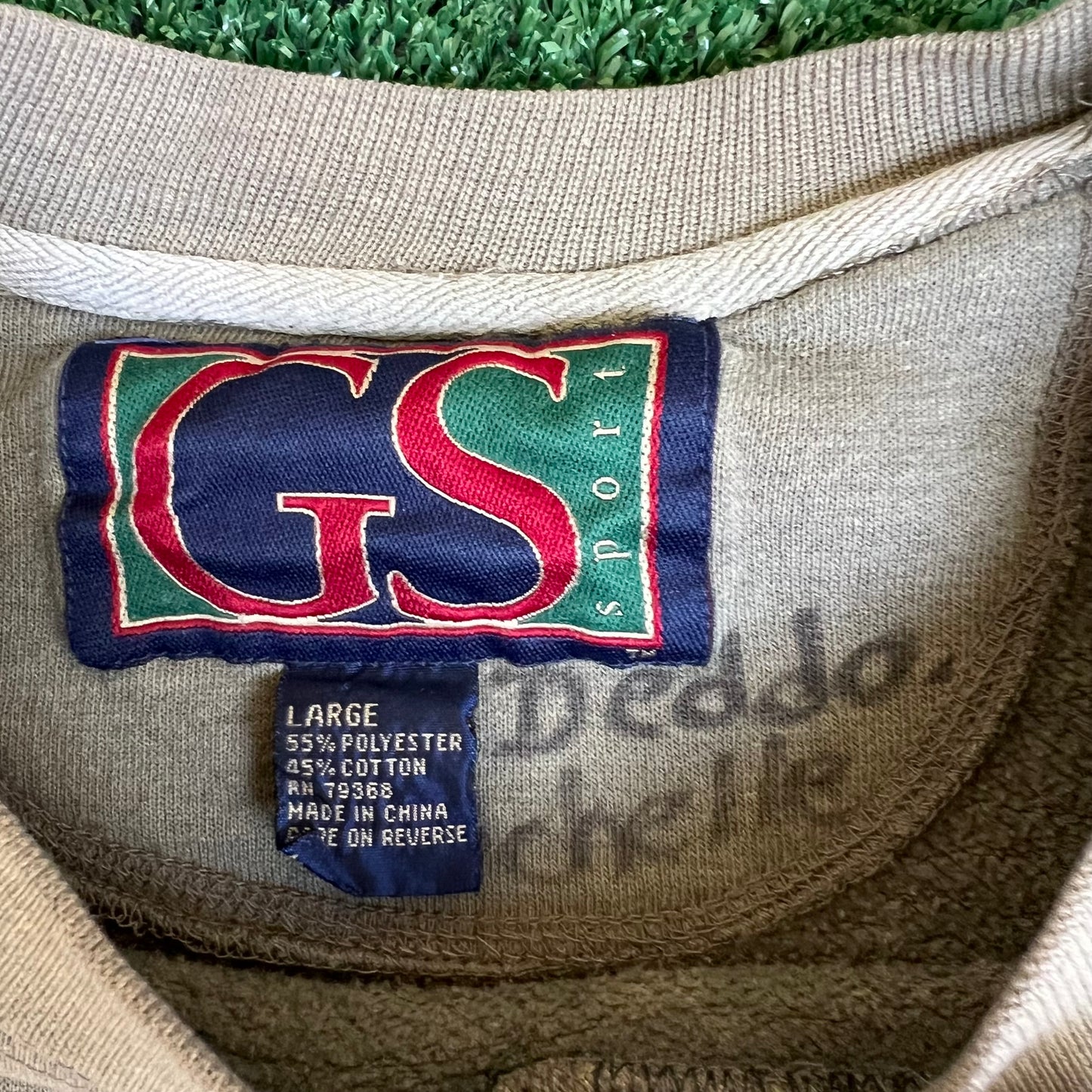 Vintage 90s Men's Galt Sand USA 2XL Athletic Dept. Light Green Sweatshirt - Large