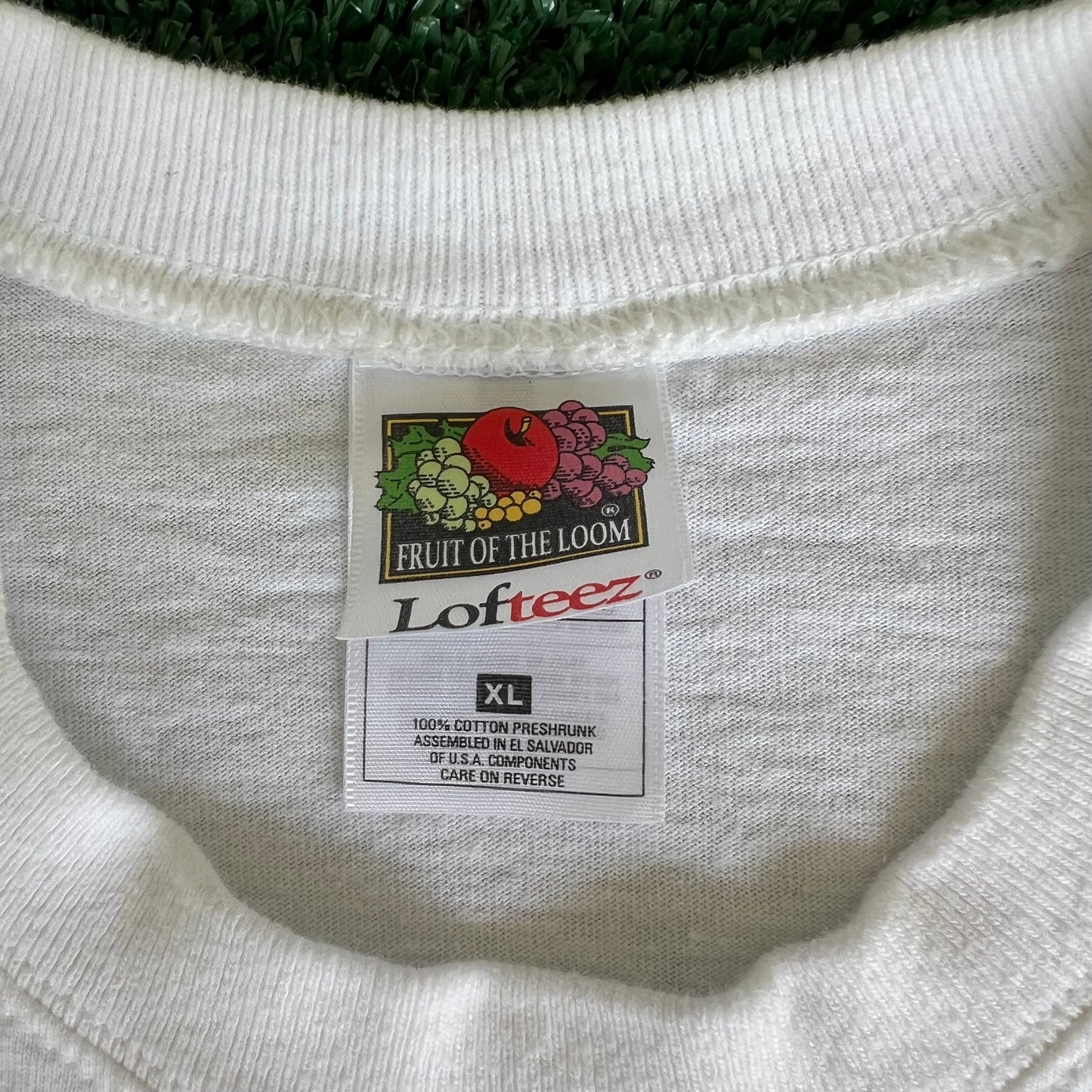 90s Chippewa Boots "Live The Spirit" Promo White T-Shirt - XL