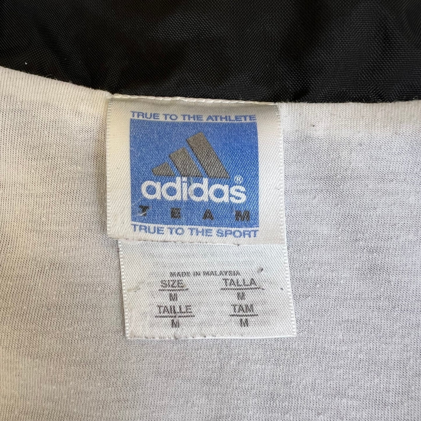 VTG Y2K Mens Adidas Footlocker Cross Country Championships Black Track Jacket - XL