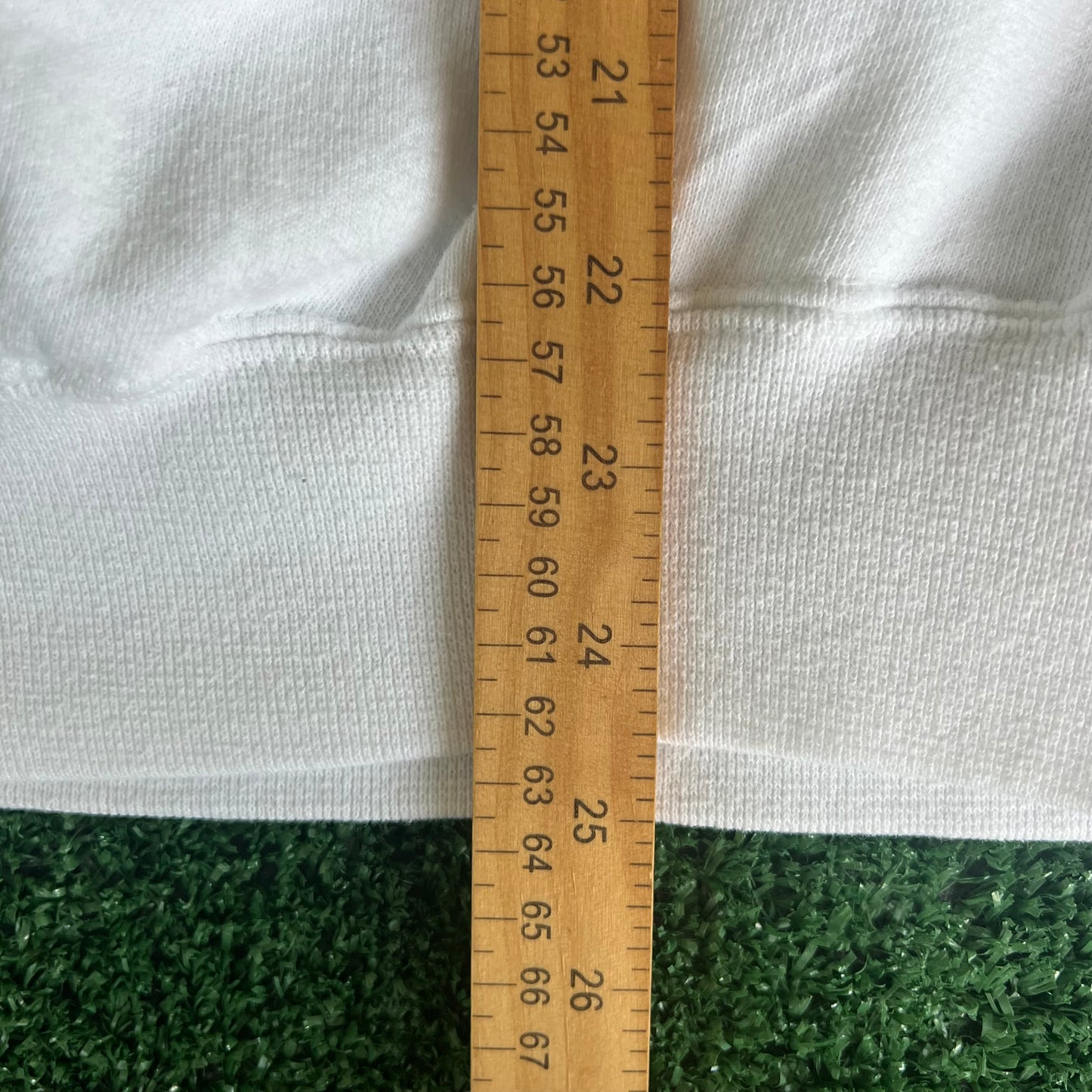 90s Jerzees Busch Gardens Egypt Pharaoh White Crewneck Sweatshirt - Large