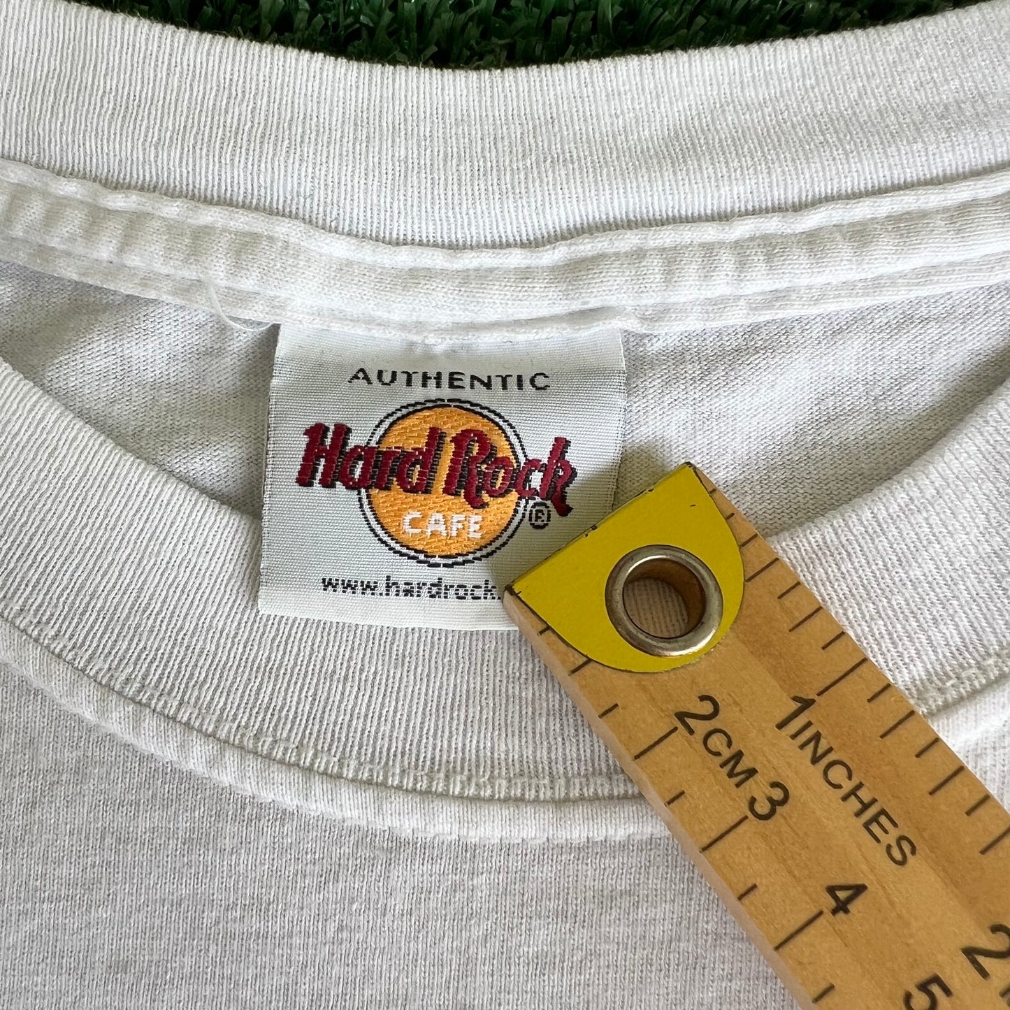 90s Hard Rock Cafe New Orleans White T-Shirt - XL