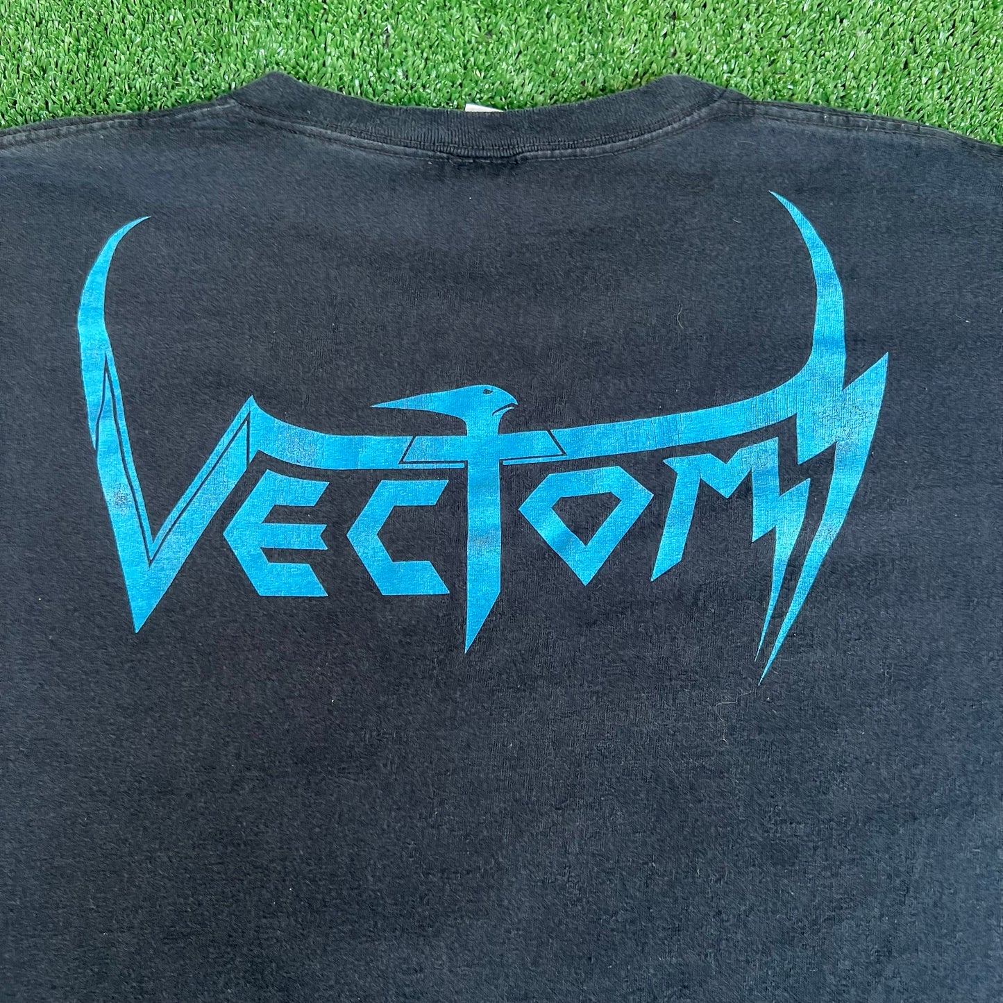Rare Vintage Y2K 2006 Men's Vectom German Thrash Metal Band Black T-Shirt - XL