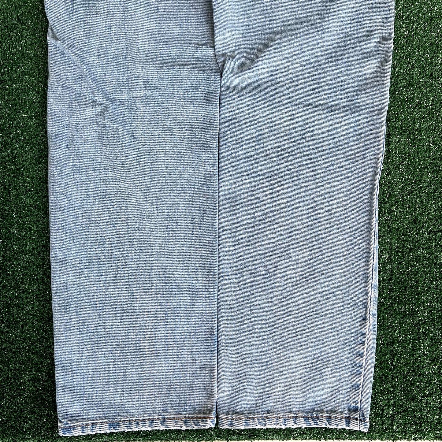 90s Levi's 505 Light Wash Straight Leg Blue Jeans - 35x33.75"