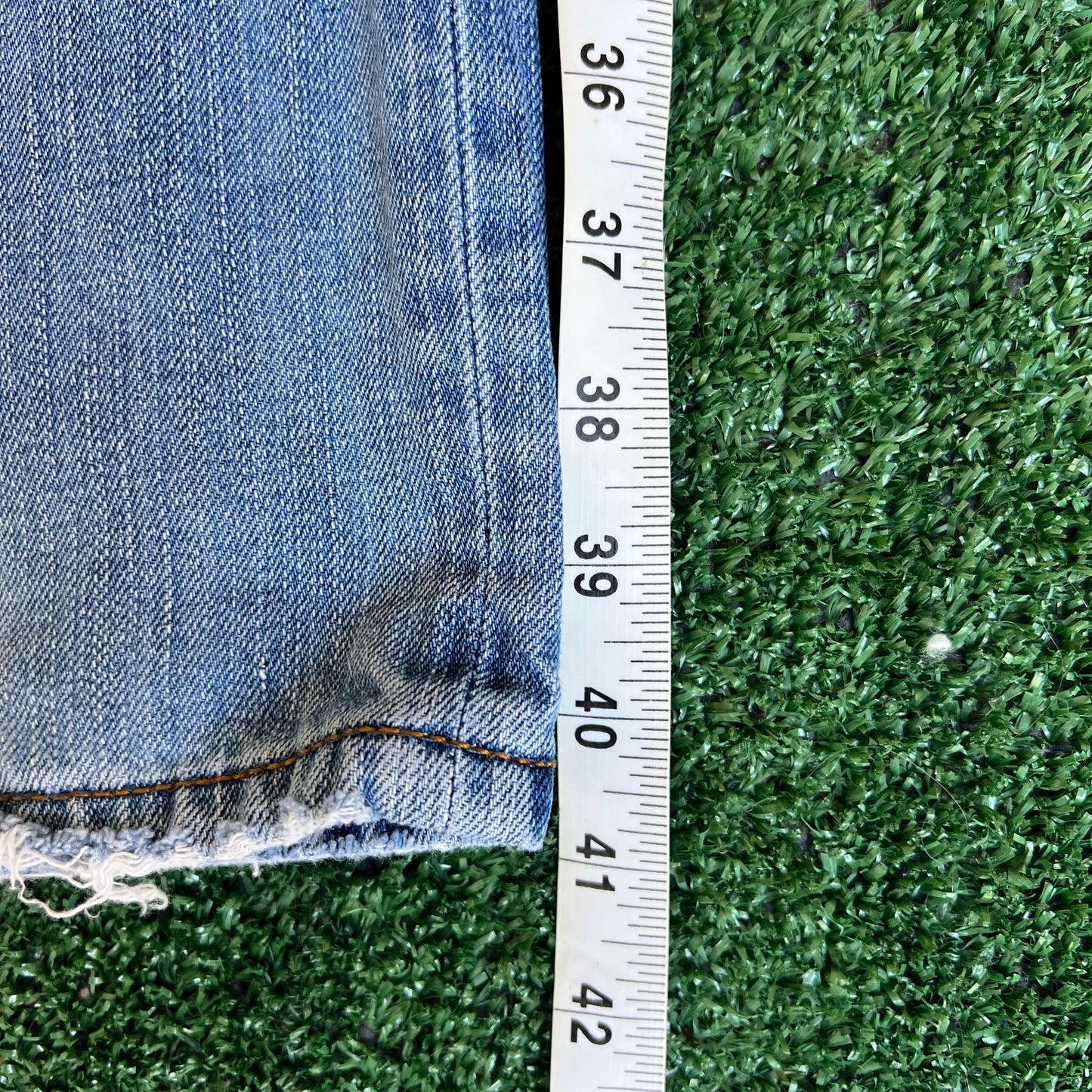 VTG Y2K Men's Rocawear Wide-Leg Baggy Blue Jeans 42x28" 22" Opens JNCO Style