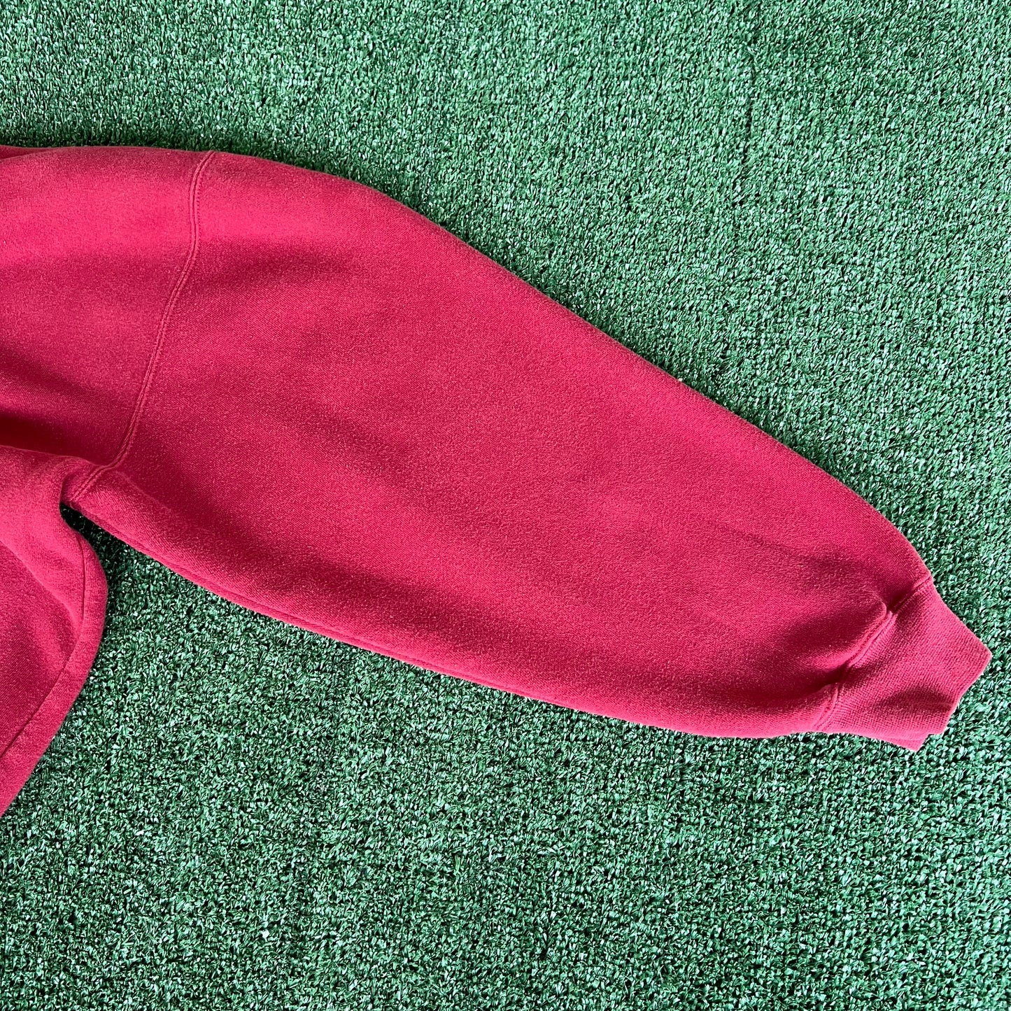 90s Red Oak Florida State Seminoles FSU Garnet Embroidered Boxy Sweatshirt - XL