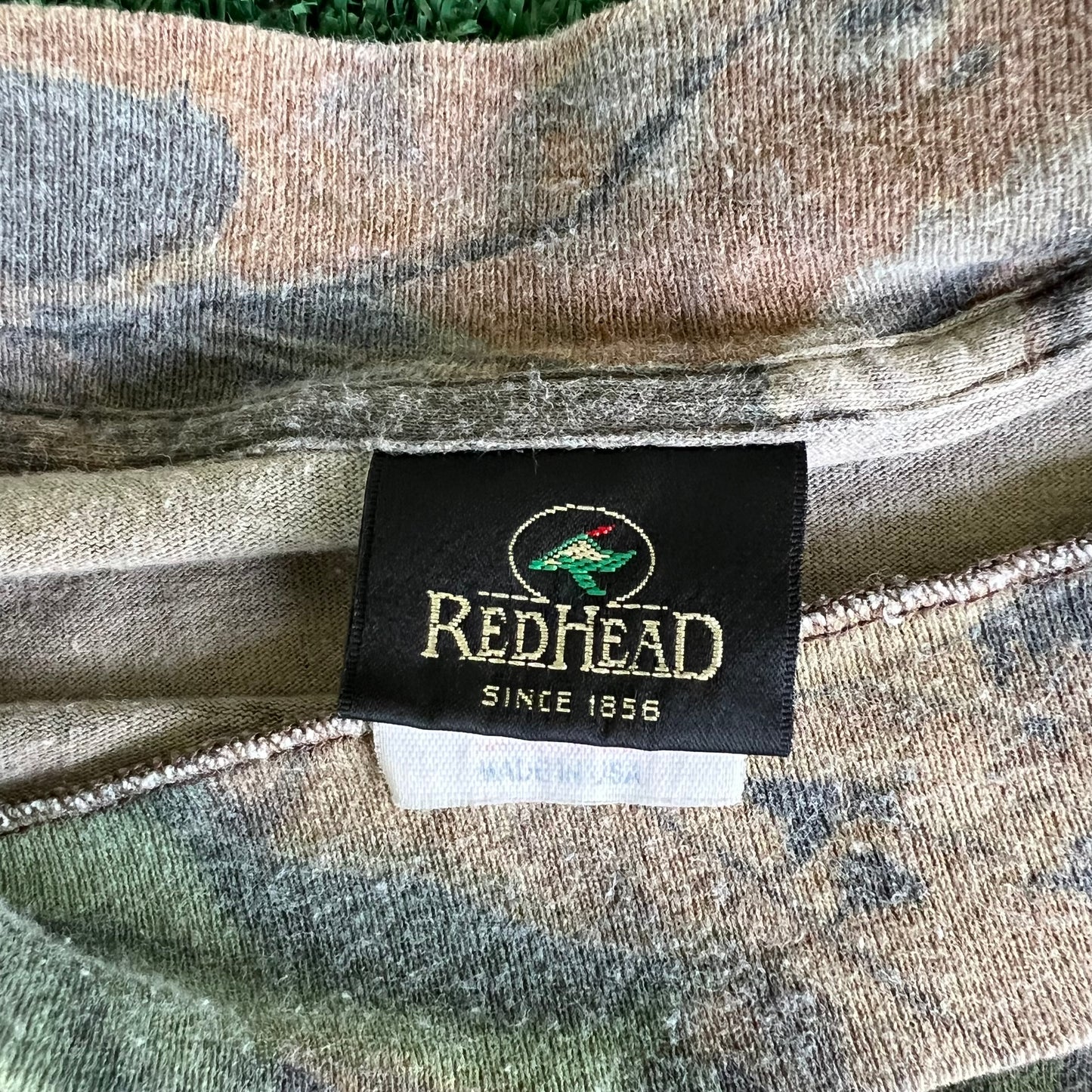 90s RedHead Realtree Camouflage Long Sleeve T-Shirt - Medium