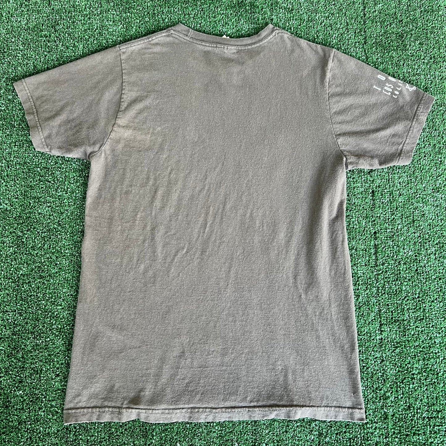 Y2K Tool Progressive Metal Band Gray Eye Skeleton T-Shirt - Small