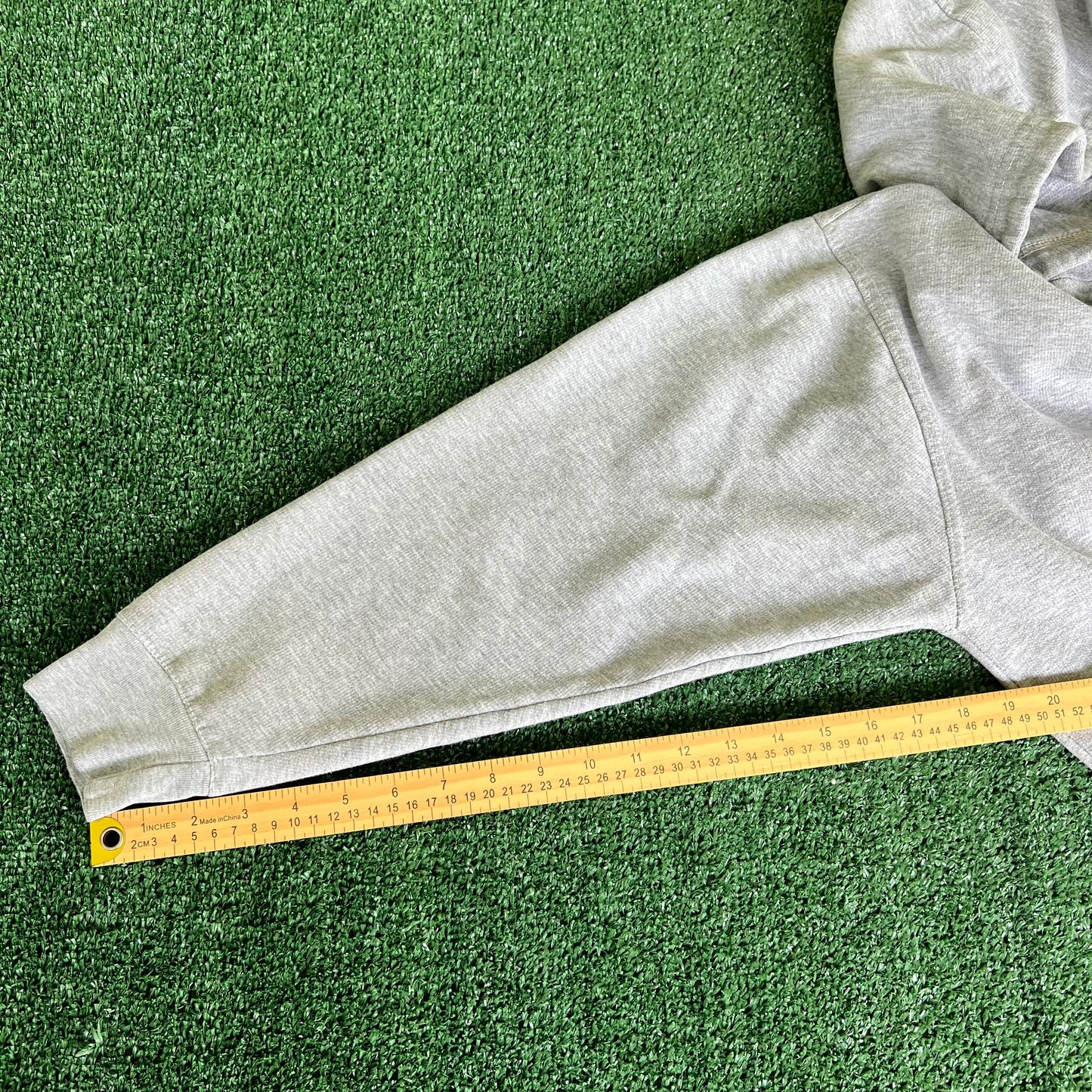 Y2K NFL New England Patriots Gray Boxy Hoodie - XL