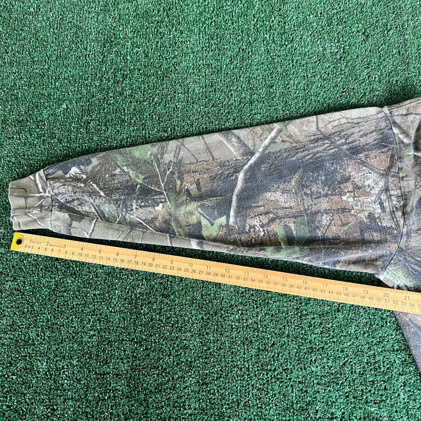 Y2K Realtree Camouflage Boxy Long Sleeve T-Shirt - 2XL