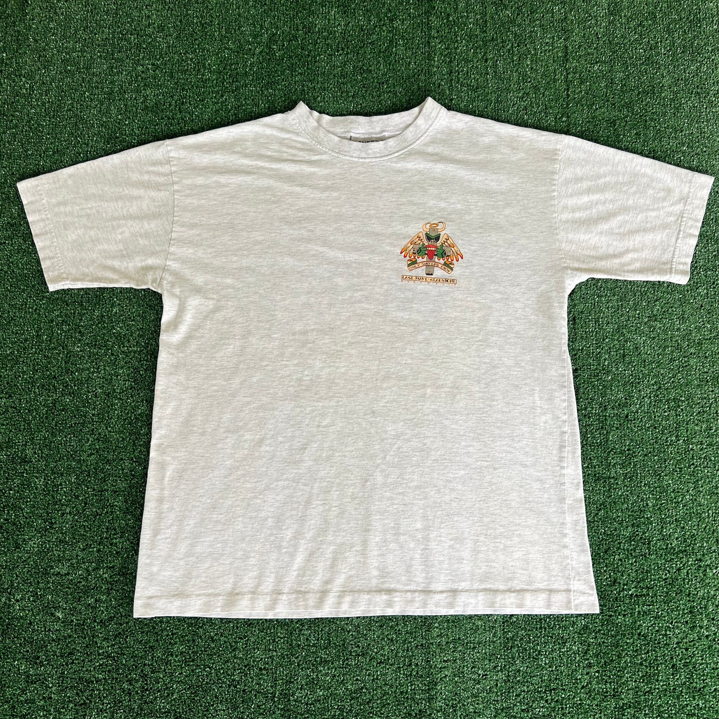 90s Bonkers Only Surfers Know Australia Gray T-Shirt - XL