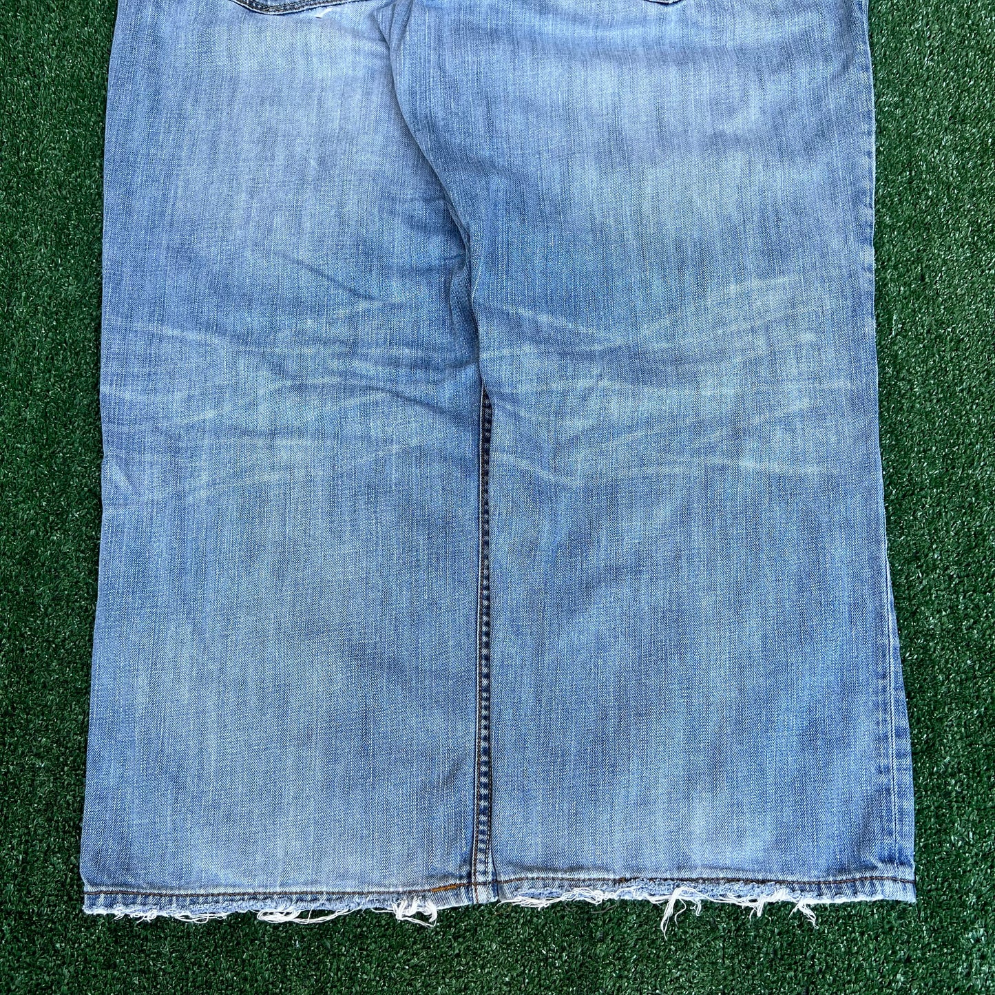 VTG Y2K Men's Rocawear Wide-Leg Baggy Blue Jeans 42x28" 22" Opens JNCO Style
