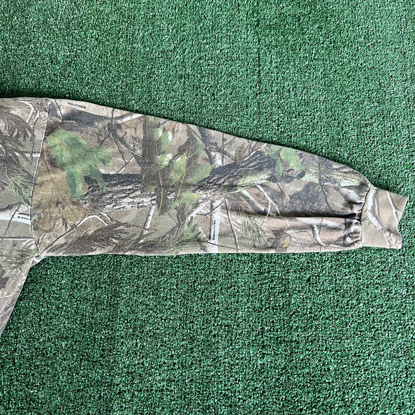 Y2K Realtree Camouflage Boxy Long Sleeve T-Shirt - 2XL