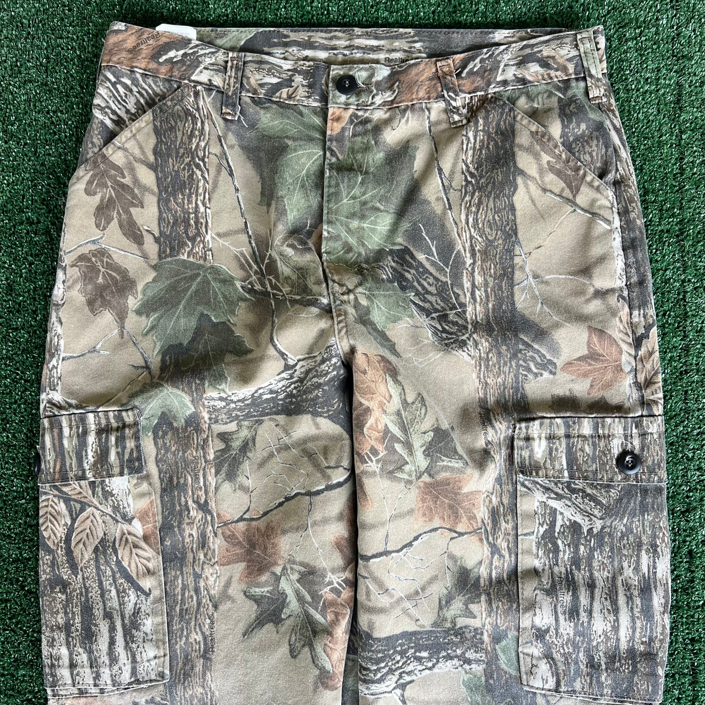 90s Liberty Realtree Camouflage Straight Cargo Pants - 34x30.5"