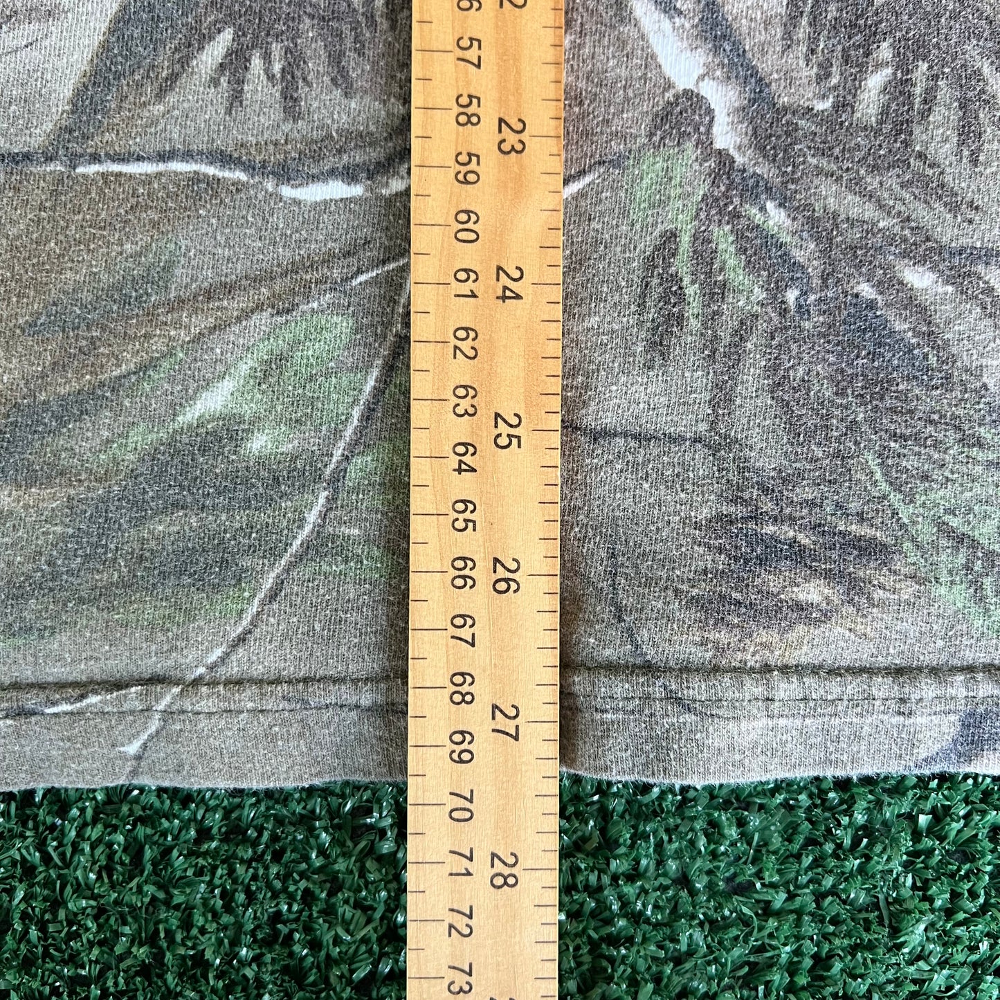 Y2K Realtree Camouflage Boxy Long Sleeve T-Shirt - 2XL