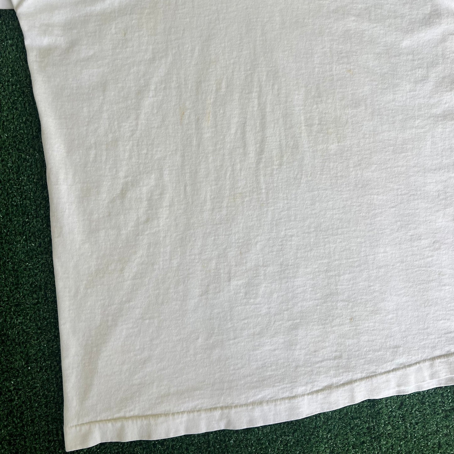 1993 Liquid Blue White Distressed Grateful Dead Summer Tour Band T-Shirt - XL