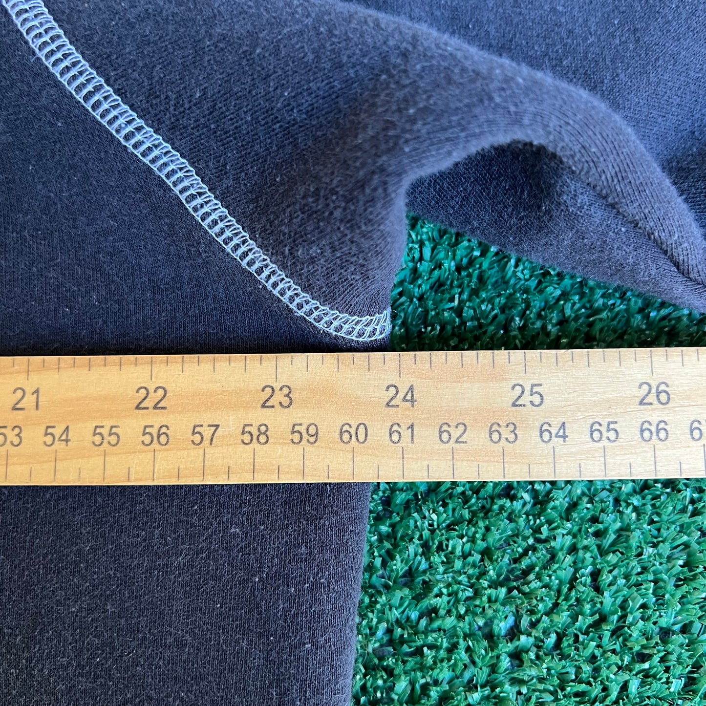 Vintage 90s Y2K Men's Adidas Black Trefoil Logo Boxy Heavyweight Hoodie - Medium