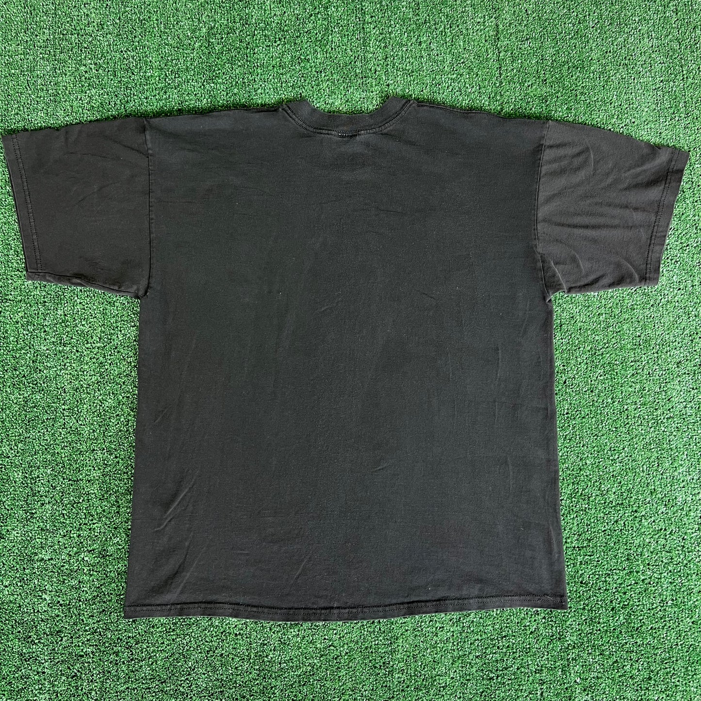 90s Philadelphia Museum of Art Vincent Van Gogh Quote Spiral Black T-Shirt - XL