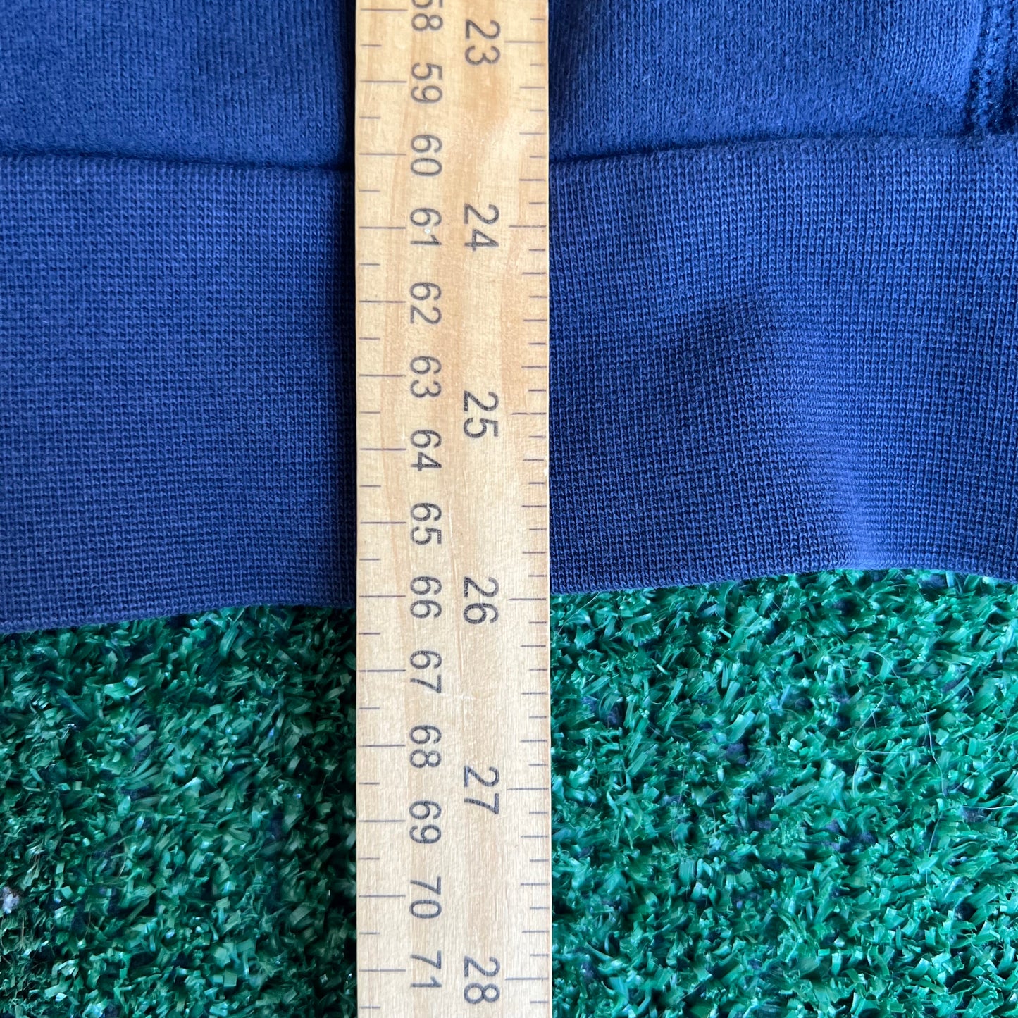 Vintage Y2K Men's The North Face Navy Blue Plaid Flannel Lined Zip Hoodie - Large