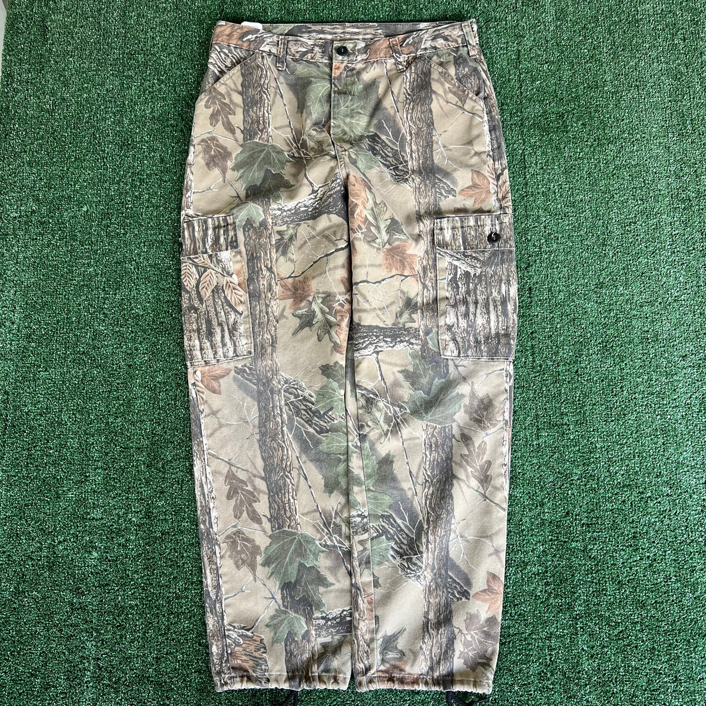 90s Liberty Realtree Camouflage Straight Cargo Pants - 34x30.5"