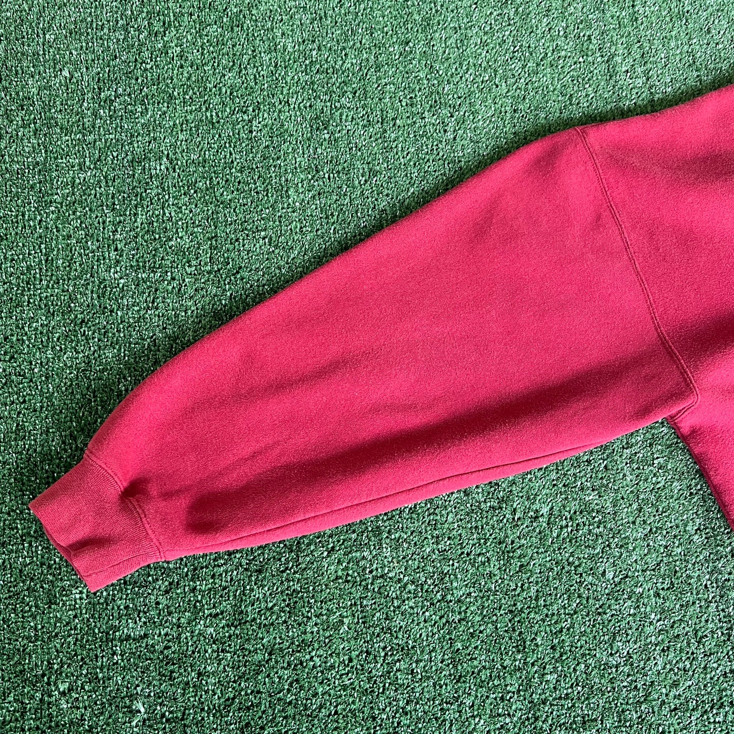90s Red Oak Florida State Seminoles FSU Garnet Embroidered Boxy Sweatshirt - XL