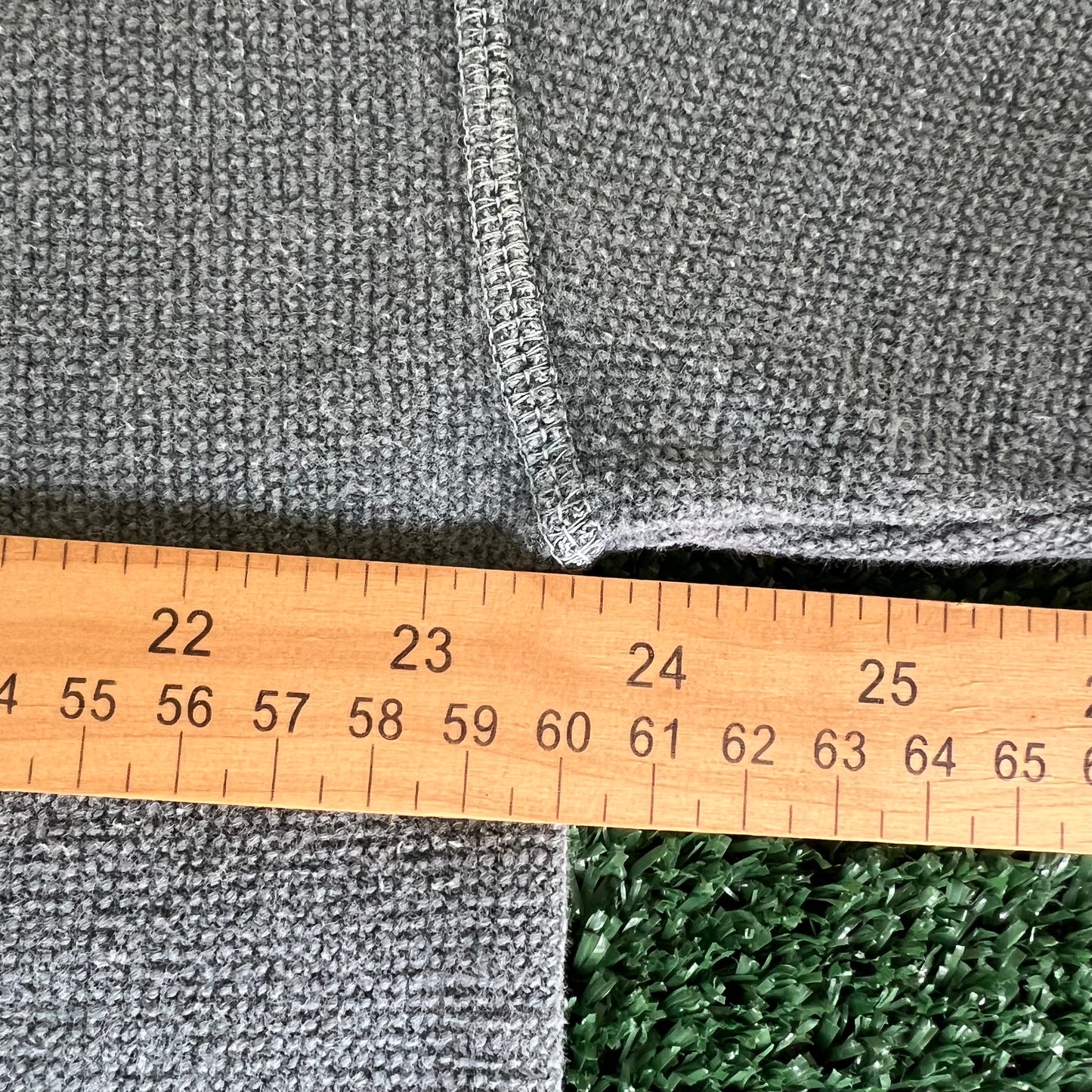 Y2K Old Navy Oval Logo Sage Green Thermal Long Sleeve Shirt - XL