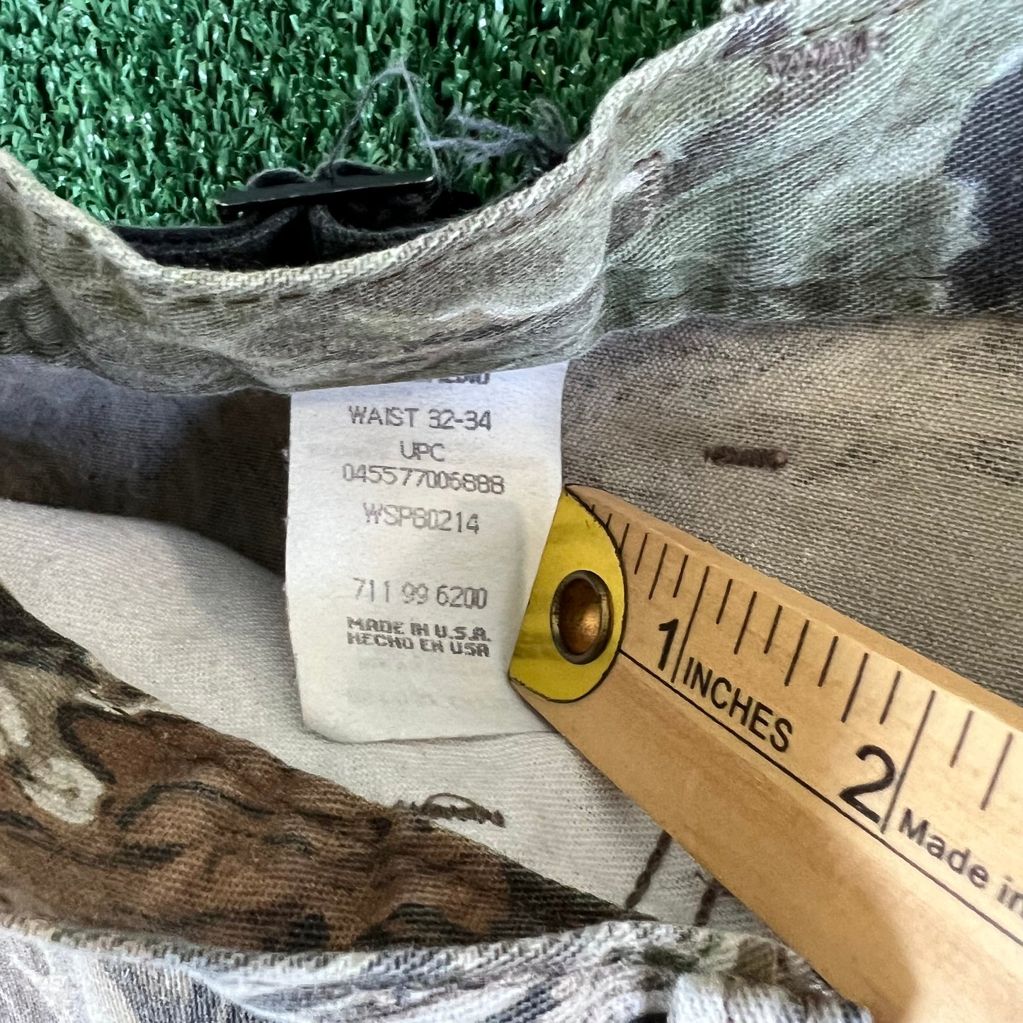 90s Liberty Realtree Camouflage Straight Cargo Pants - 34x30.5"