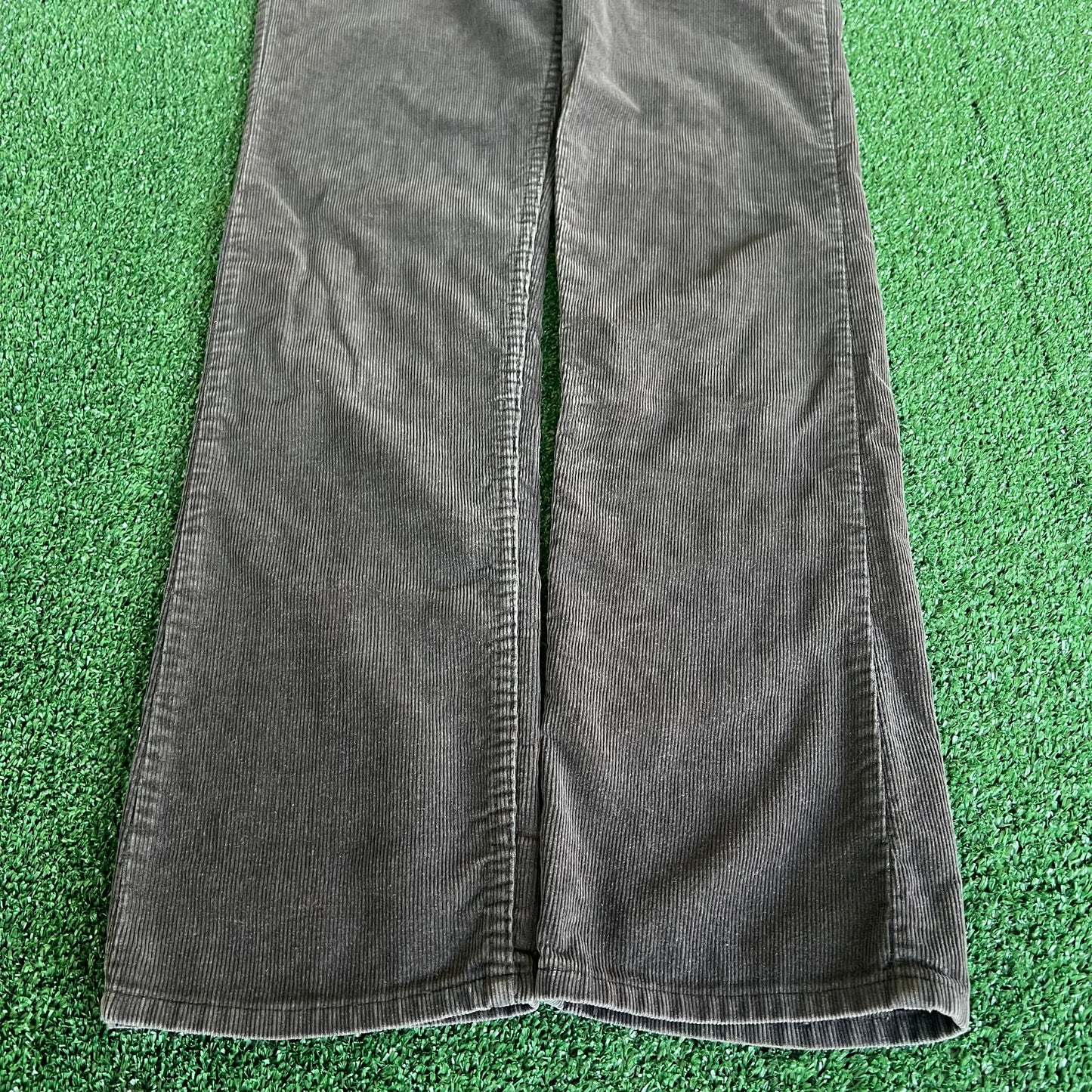 80s Levi's 519 Corduroy Brown Talon Zipper Straight Leg Pants 31x31" USA