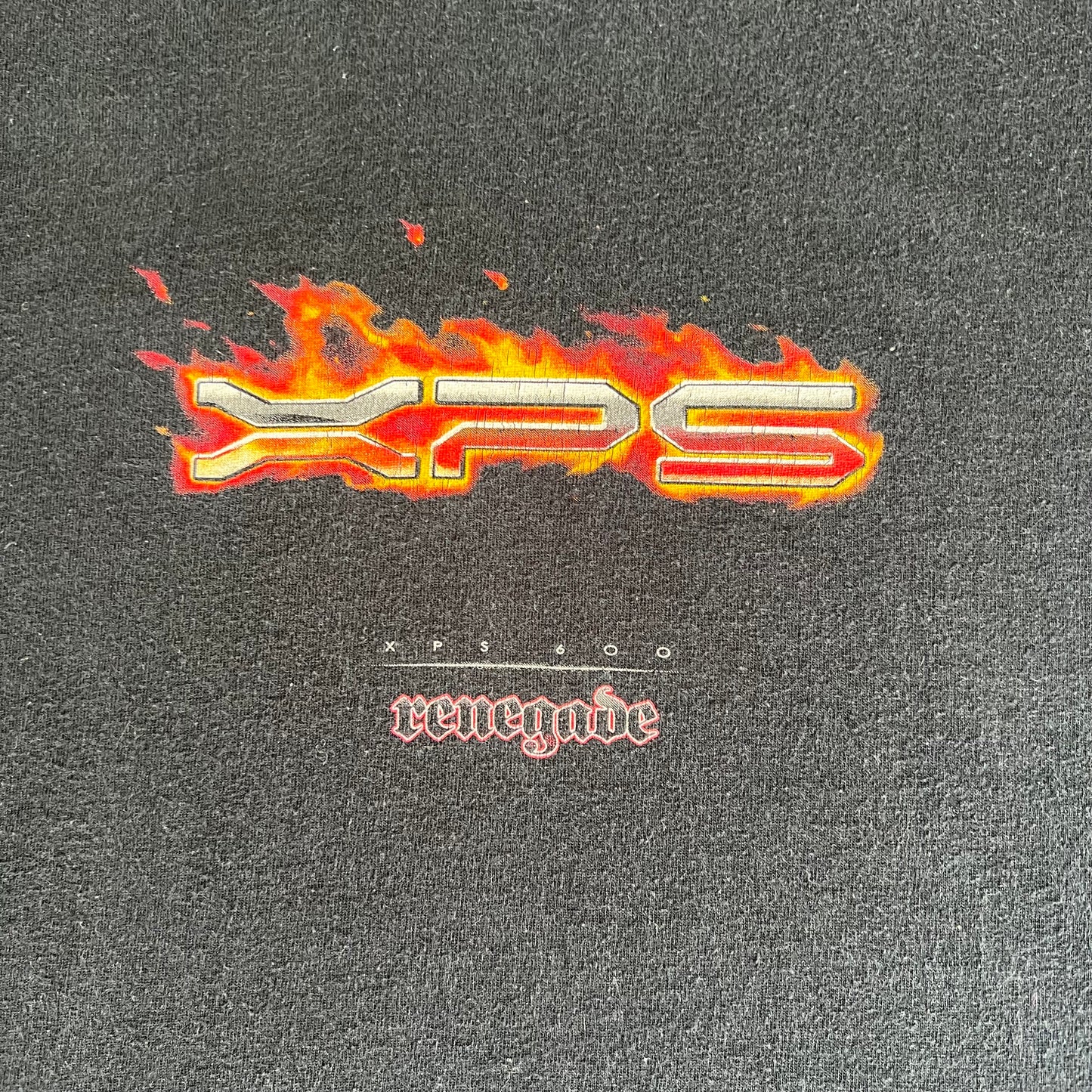 Y2K Dell Computers XPS Gaming PC Promo Black T-Shirt - XL