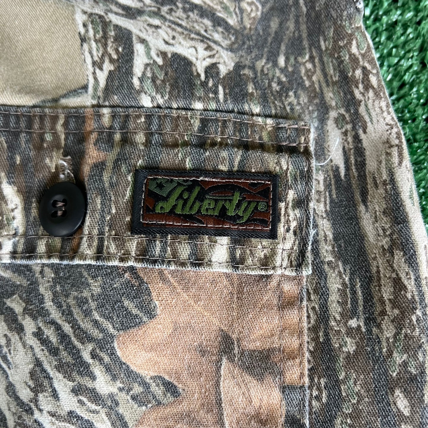 90s Liberty Realtree Camouflage Straight Cargo Pants - 34x30.5"
