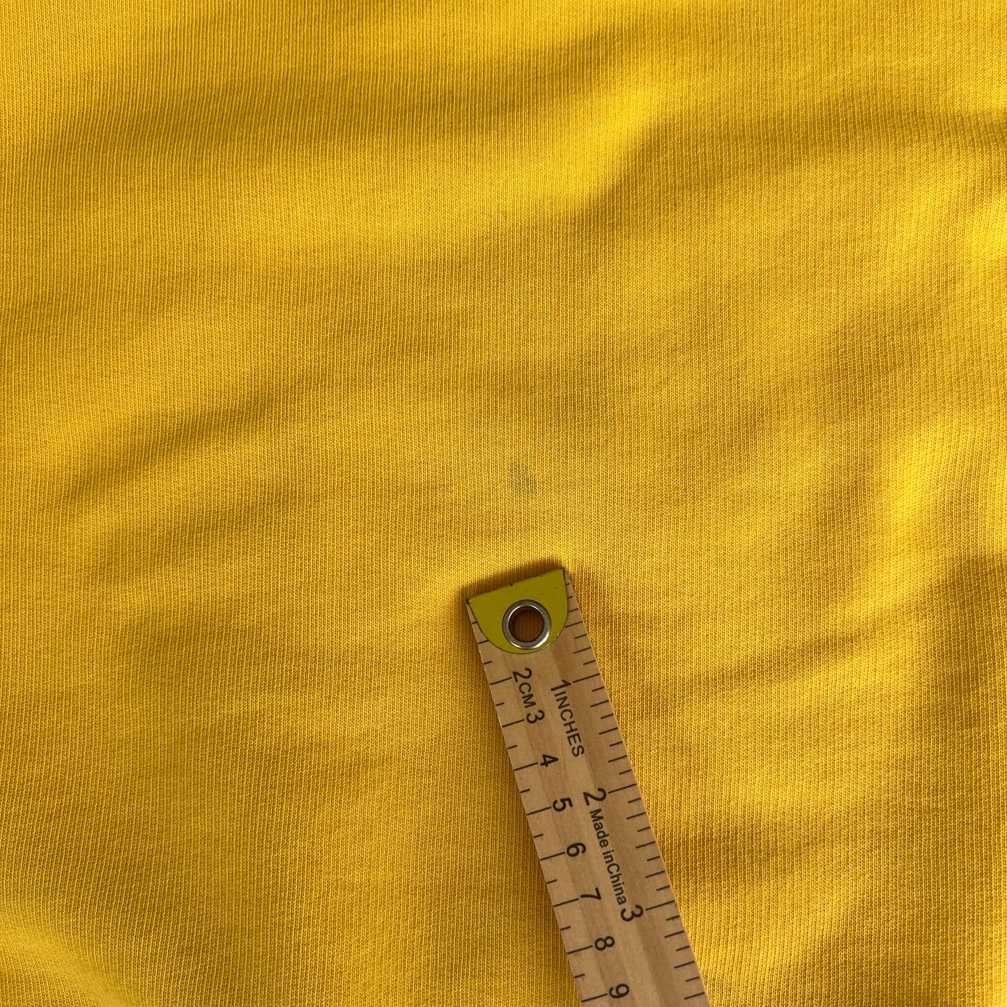 Y2K Nike Yellow Mini Swoosh Distressed Sweatshirt - XL