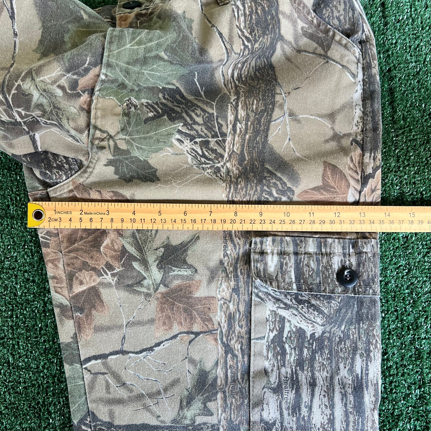 90s Liberty Realtree Camouflage Straight Cargo Pants - 34x30.5"