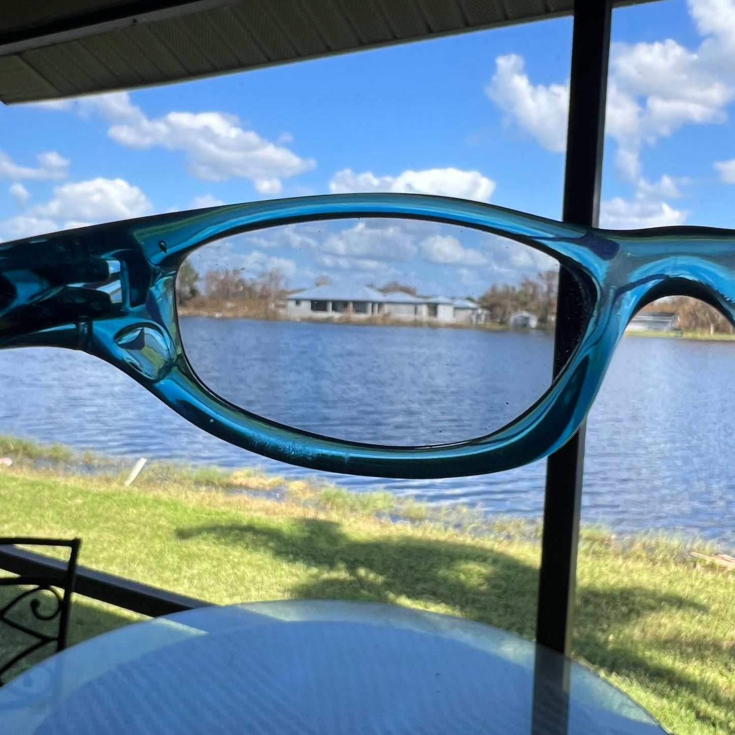 Vintage Y2K Oakley Four S Small Ice Blue Frame Light Blue Lens Blade 2 Wesley Snipes