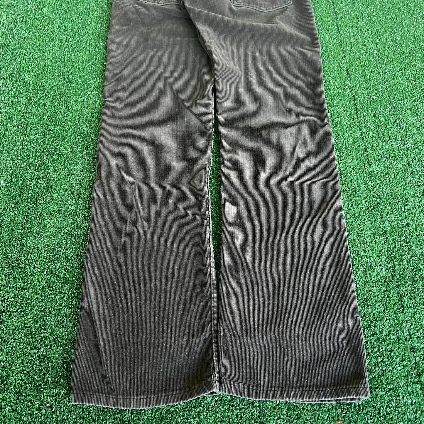 80s Levi's 519 Corduroy Brown Talon Zipper Straight Leg Pants 31x31" USA