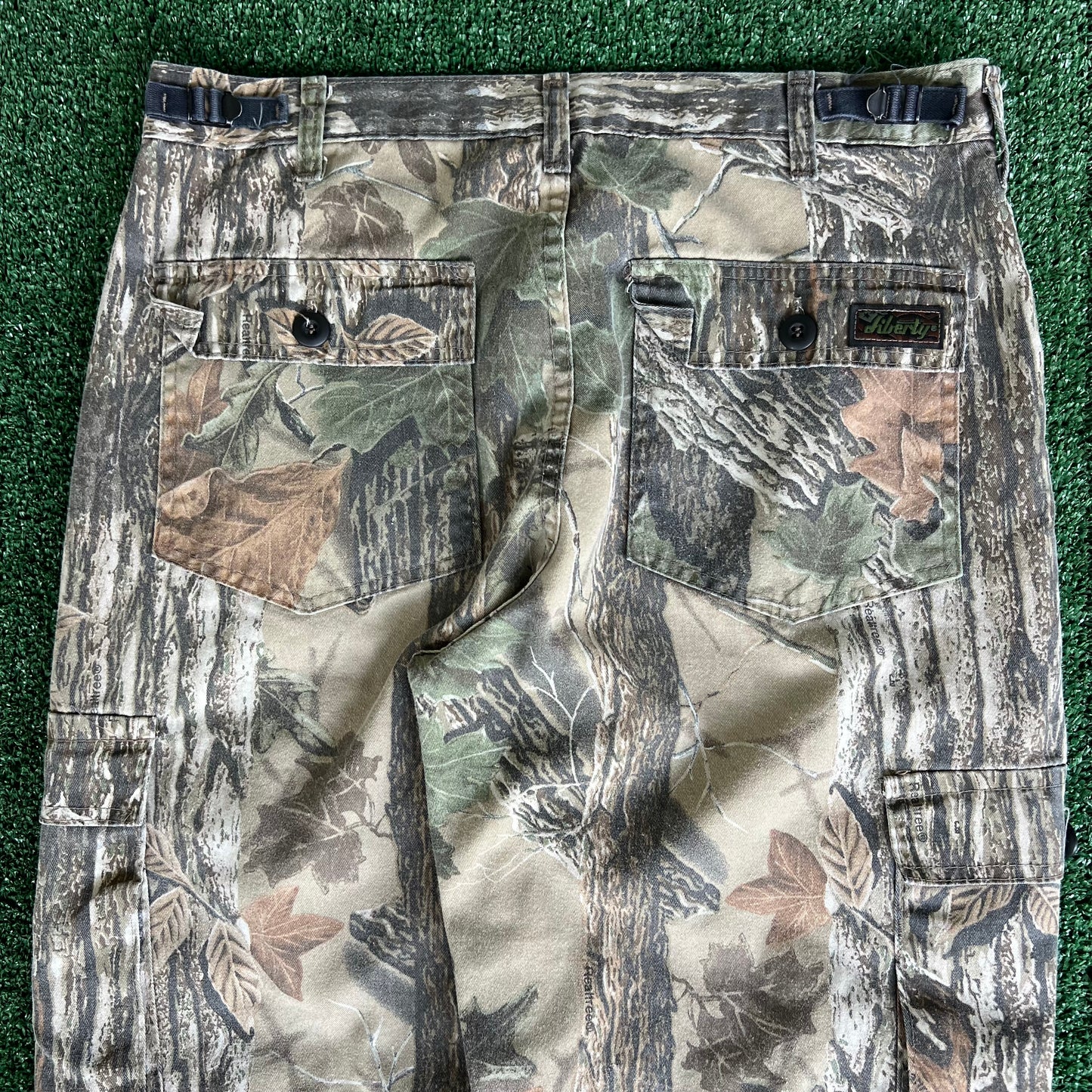 90s Liberty Realtree Camouflage Straight Cargo Pants - 34x30.5"