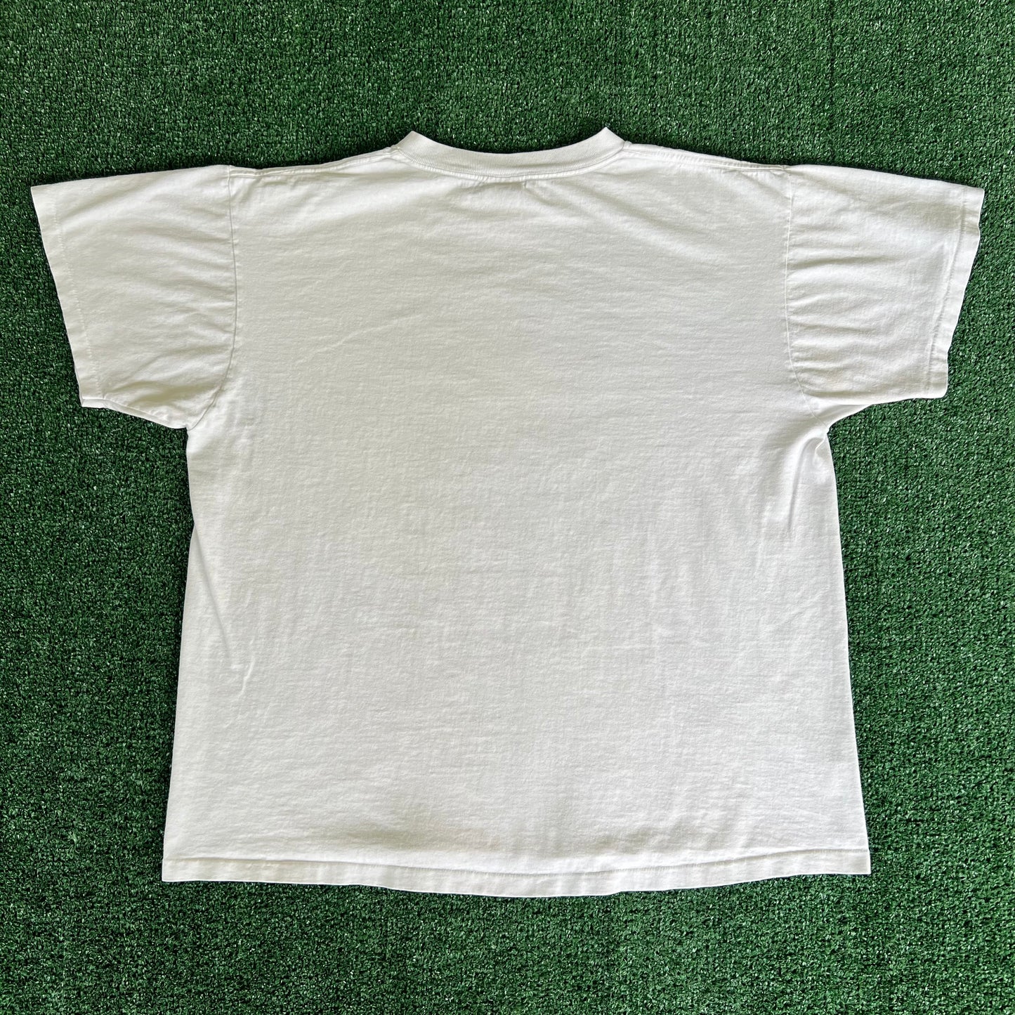 90s Big Dogs "We Don't Need No Stinkin Leashes!" Funny Sombrero White T-Shirt - XL
