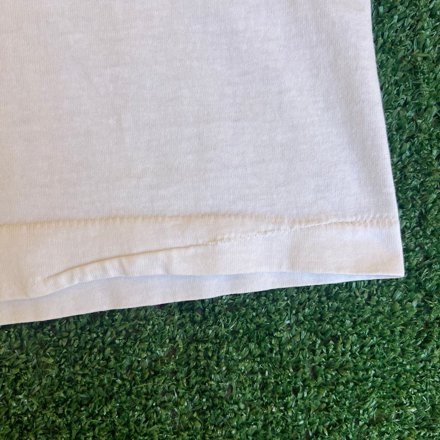 Vintage 80s Men's US Naval Academy Annapolis White Single Stitch T-Shirt - Medium