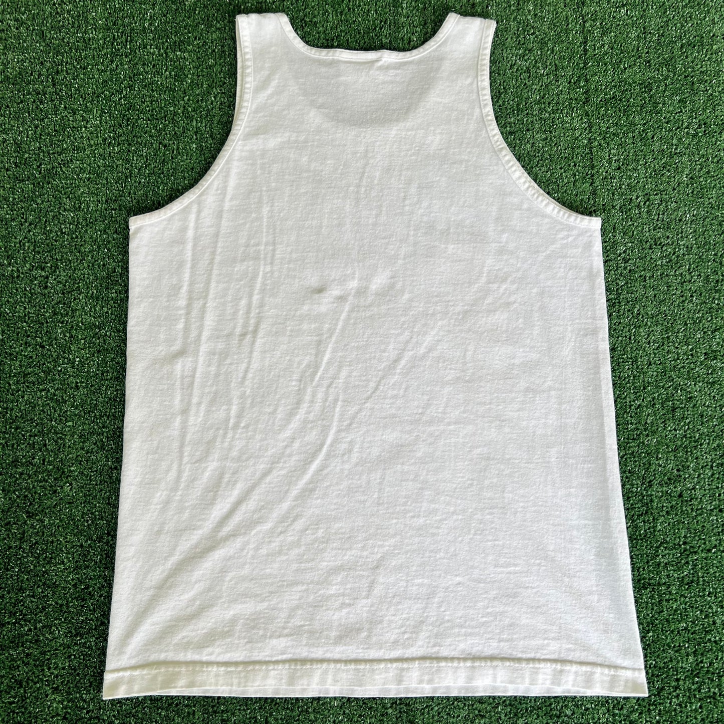 90s Disney Winnie the Pooh "Tigger, Is That You?" White Tank Top Shirt - Medium