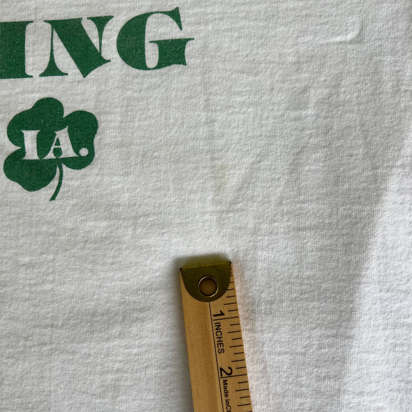 Y2K "I Love Cumming" Iowa White T-Shirt - XL