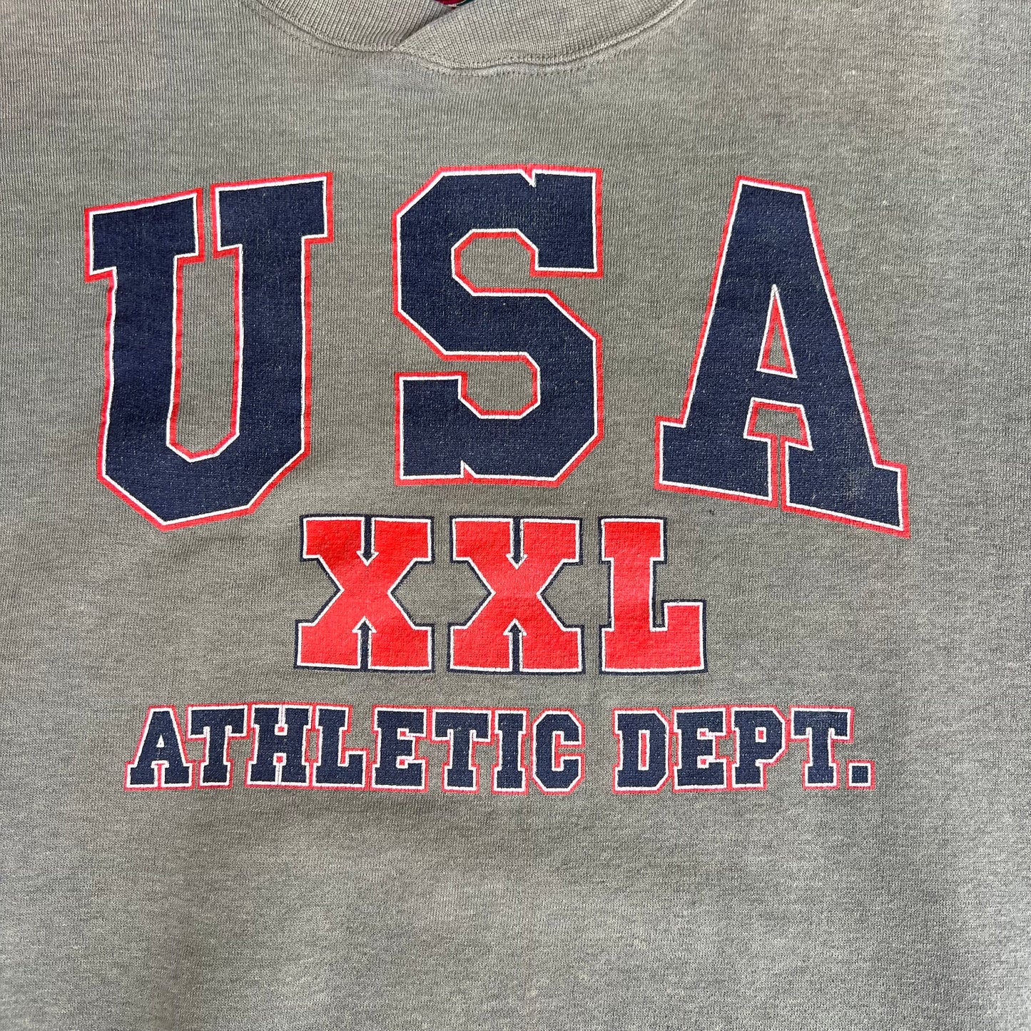Vintage 90s Men's Galt Sand USA 2XL Athletic Dept. Light Green Sweatshirt - Large