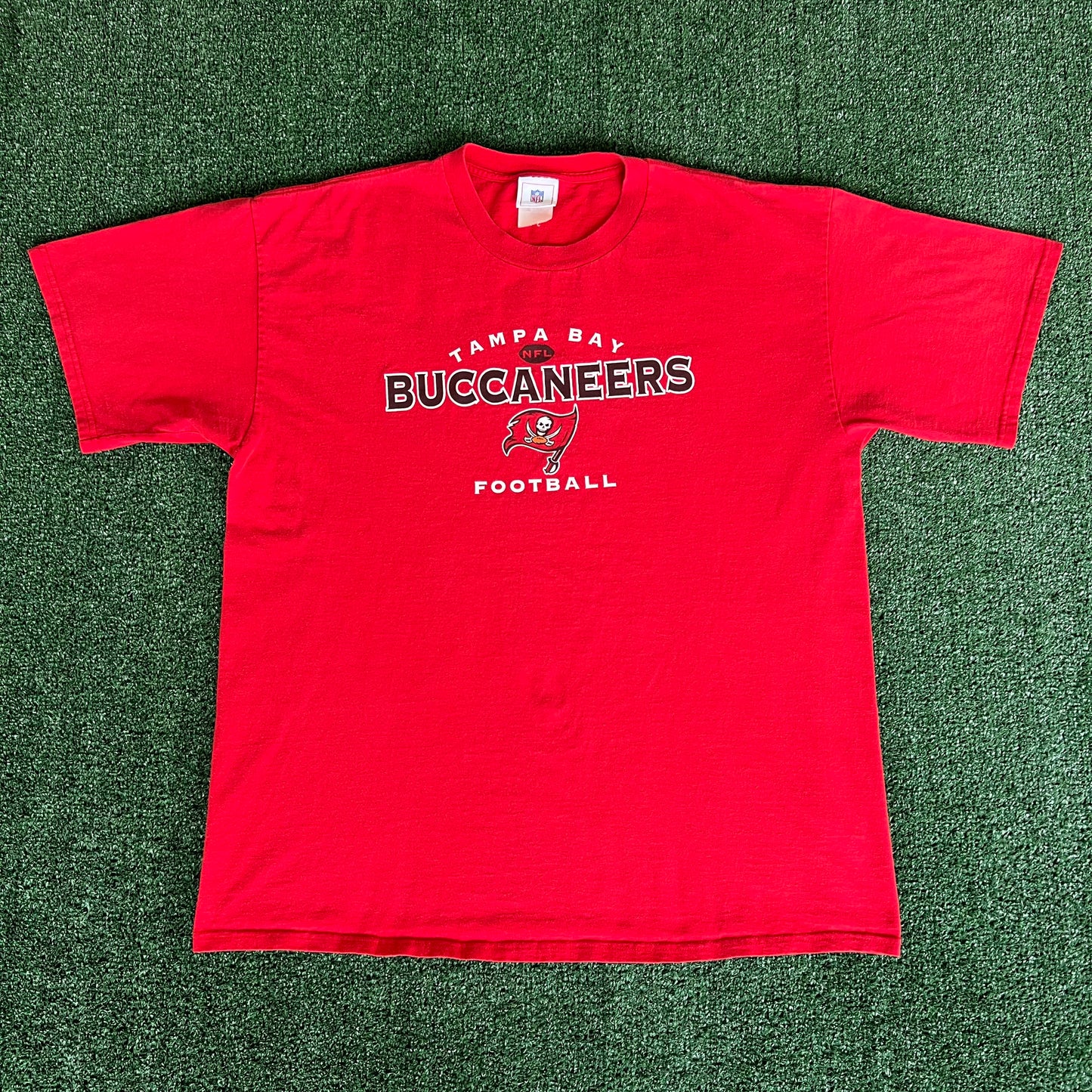 Y2K NFL Tampa Bay Buccaneers Red T-Shirt - XL