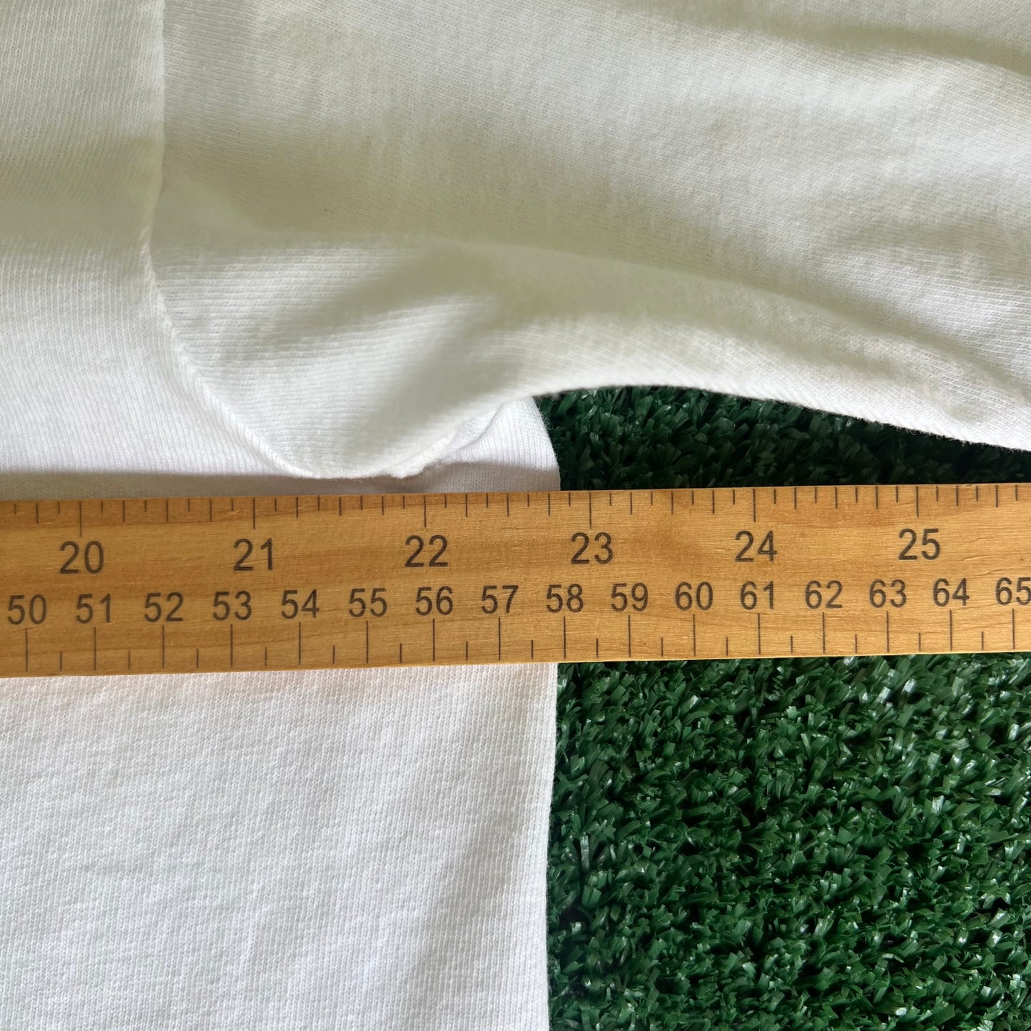 1993 Liquid Blue White Distressed Grateful Dead Summer Tour Band T-Shirt - XL