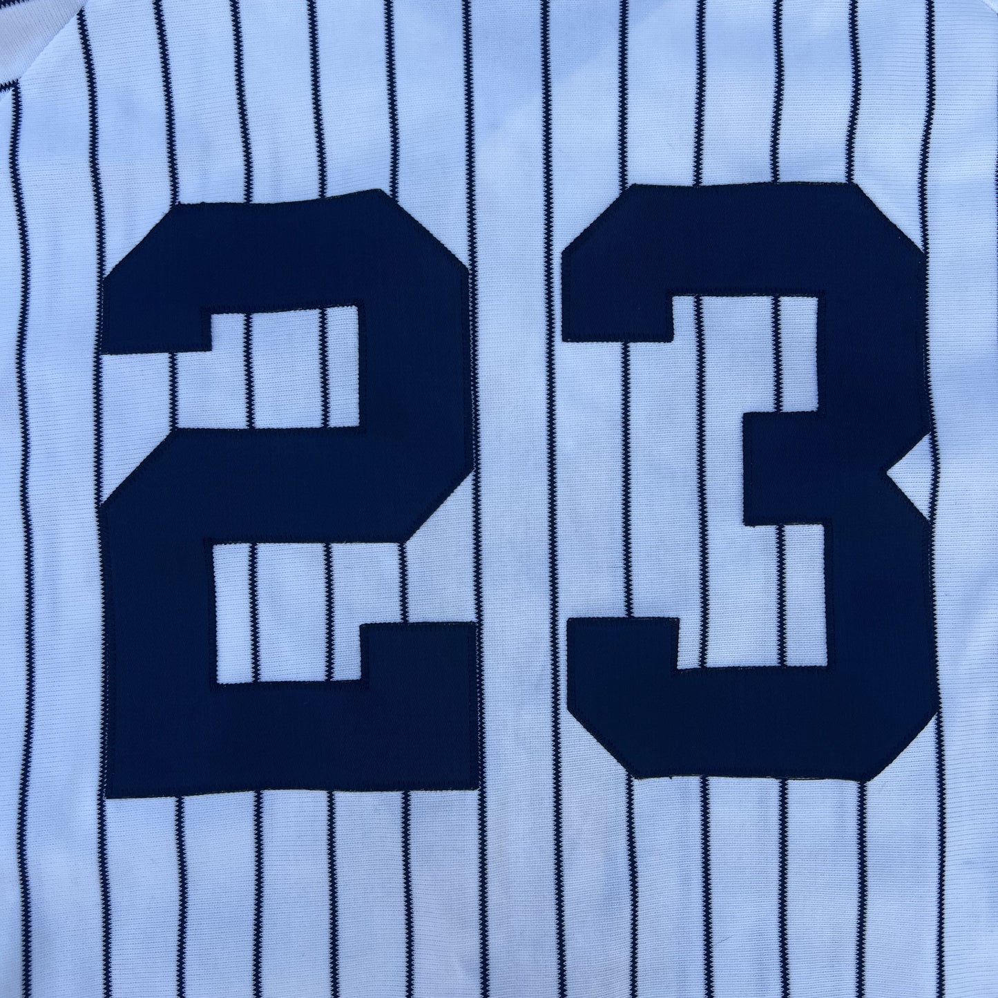 Vintage Wilson New York Yankees Don Mattingly #23 Jersey Men’s 42 White Pinstripe 80s