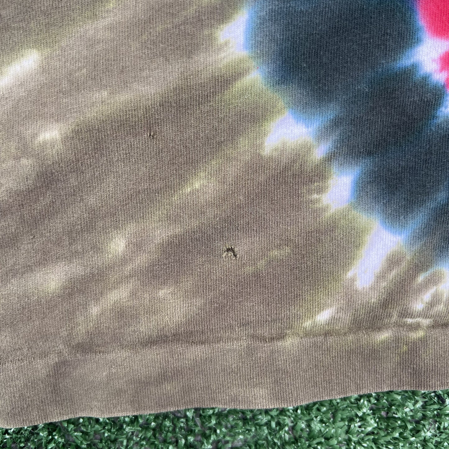VTG Liquid Blue NFL Tampa Bay Buccaneers T-Shirt Mens XL Tie-Dye Single USA 90s