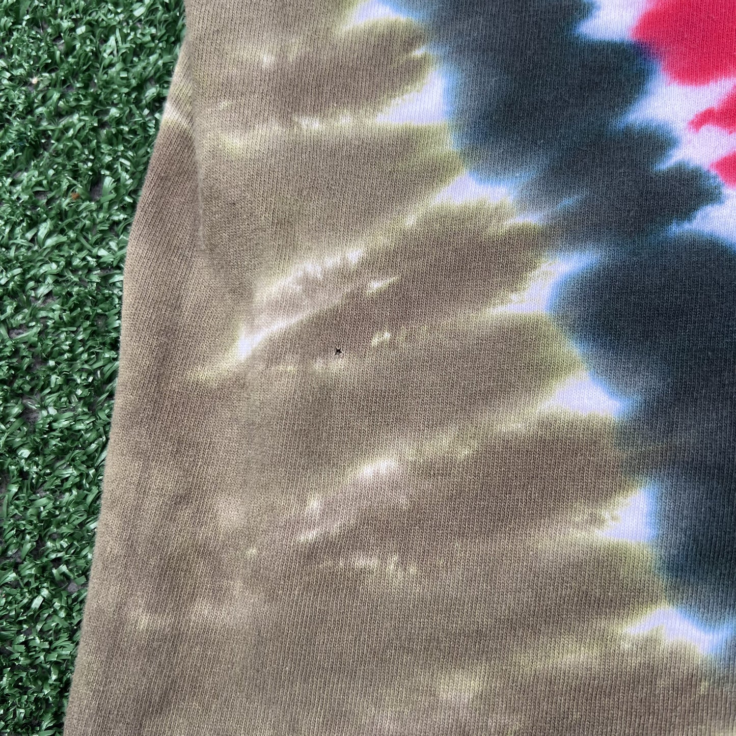 VTG Liquid Blue NFL Tampa Bay Buccaneers T-Shirt Mens XL Tie-Dye Single USA 90s