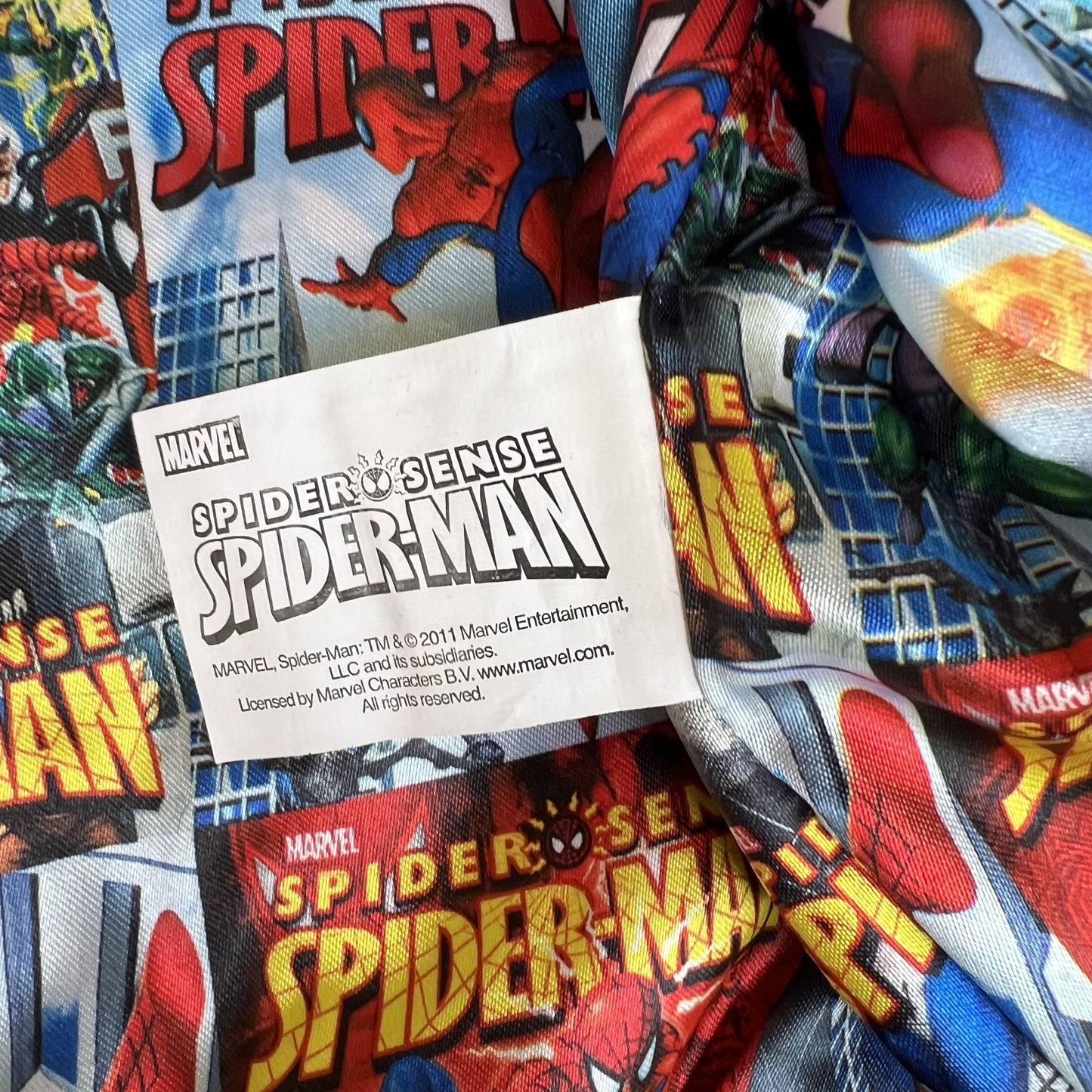 NWT Vintage JH Design Spider-Man Racing Jacket – Youth 2XL (Fits Men’s Small, Blue)
