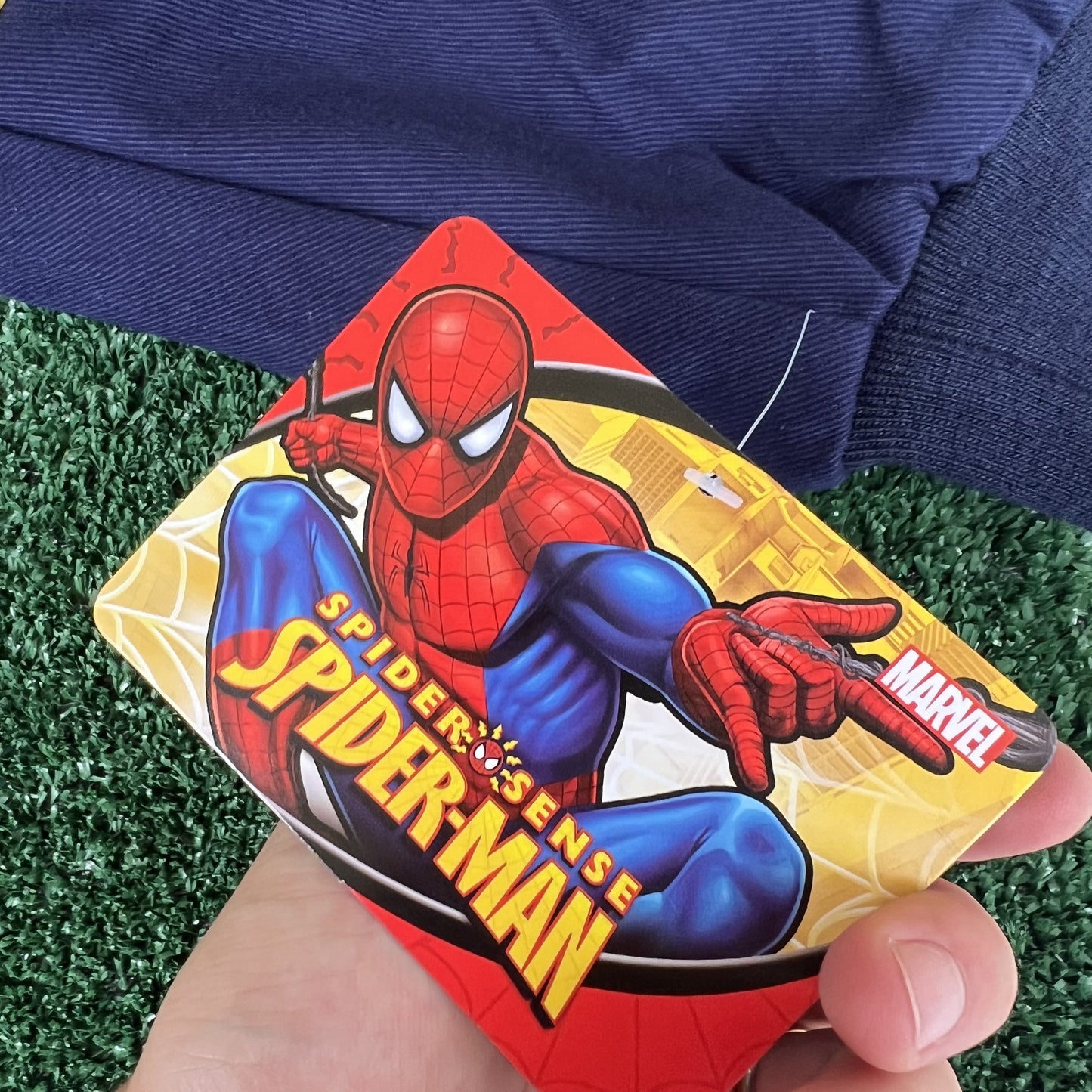 NWT Vintage JH Design Spider-Man Racing Jacket – Youth 2XL (Fits Men’s Small, Blue)