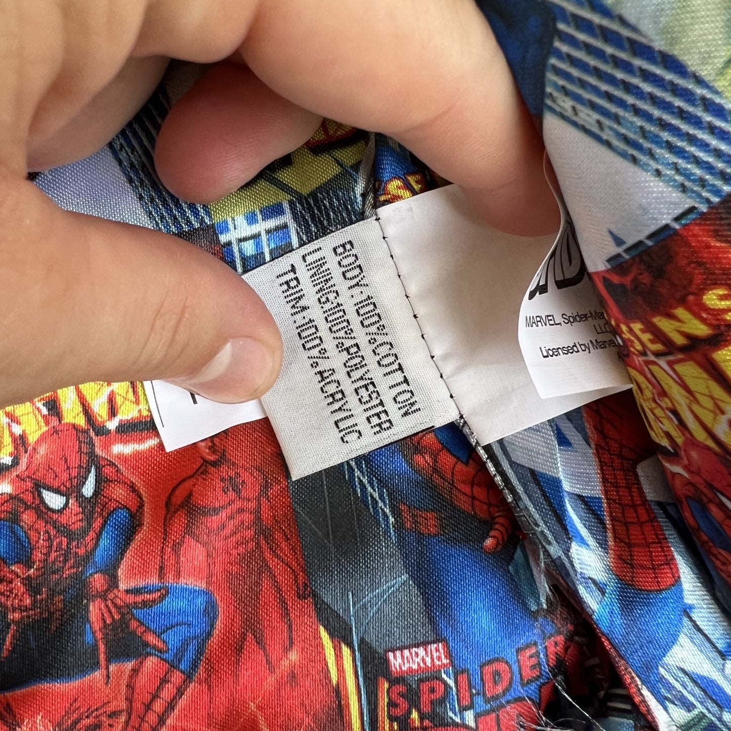 NWT Vintage JH Design Spider-Man Racing Jacket – Youth 2XL (Fits Men’s Small, Blue)
