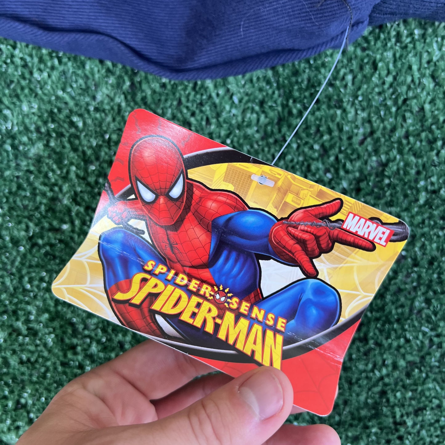 NWT Vintage JH Design Spider-Man Racing Jacket – Youth 2XL (Fits Men’s Small, Blue)
