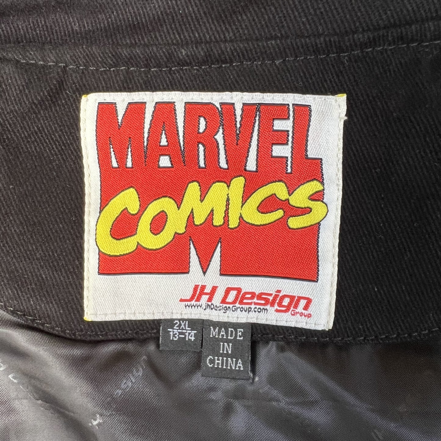 NWT Vintage JH Design Captain America Racing Jacket – Youth 2XL (Fits Men’s Small, Boxy Fit)