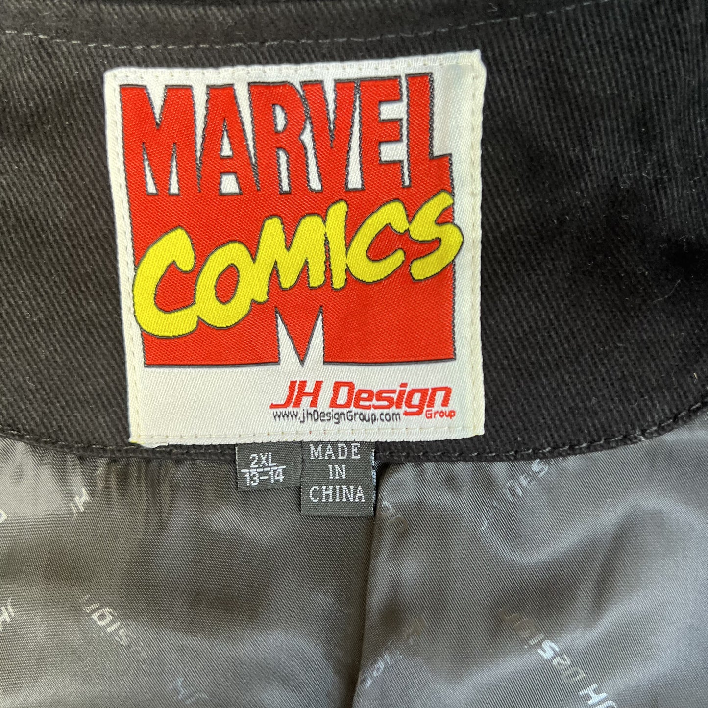 NWT Vintage JH Design Captain America Racing Jacket – Youth 2XL (Fits Men’s Small, Boxy Fit)